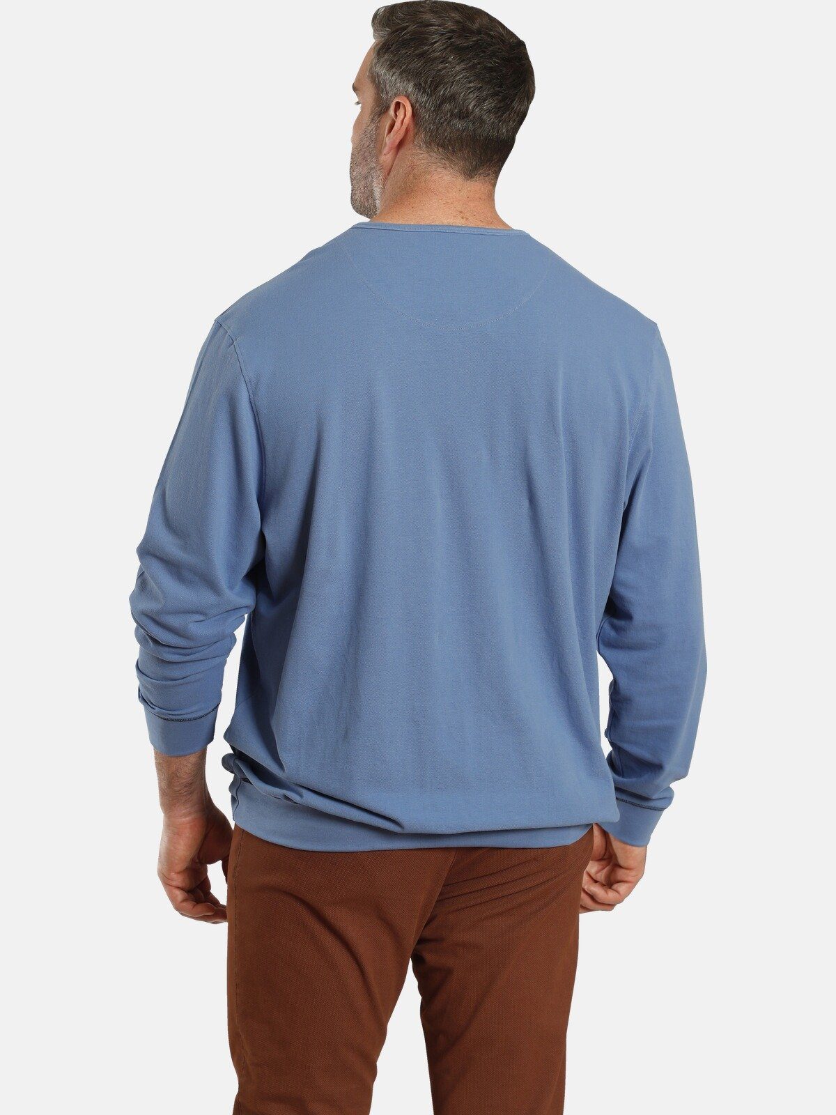 Charles Colby Sweatshirt strukturiert Kollektion, +Fit EARL QUILLANS