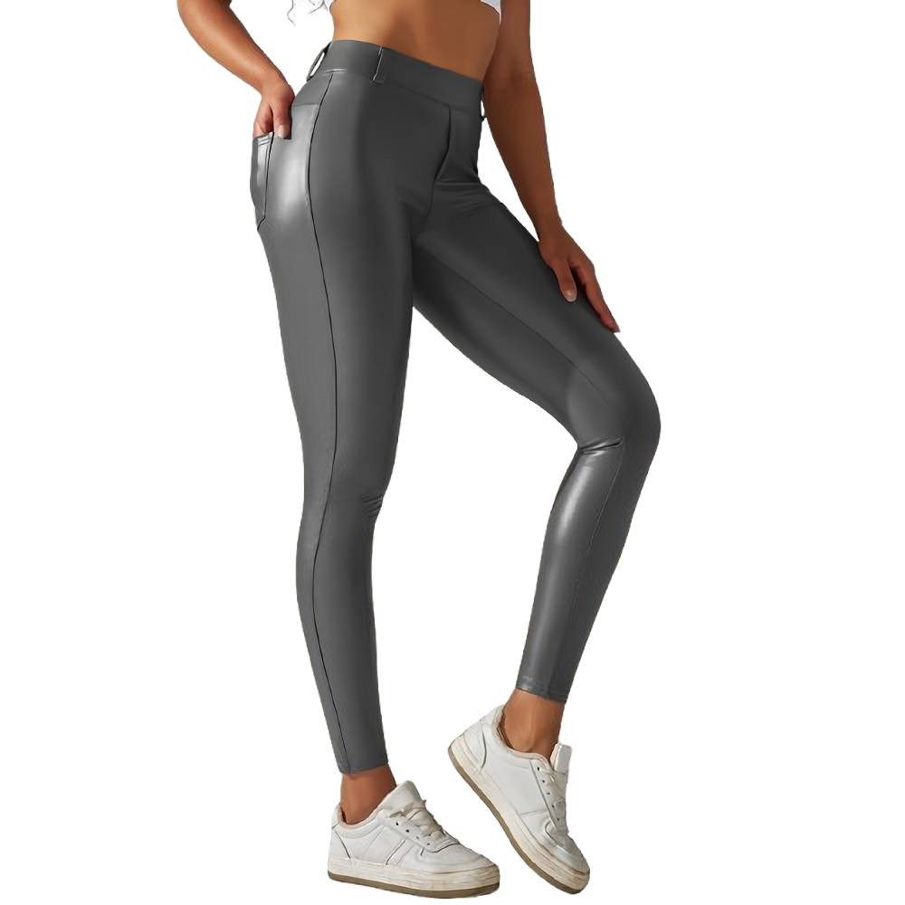 Blusmart Leggings Frauen Skinny Lederhose (Hohe günstig online kaufen