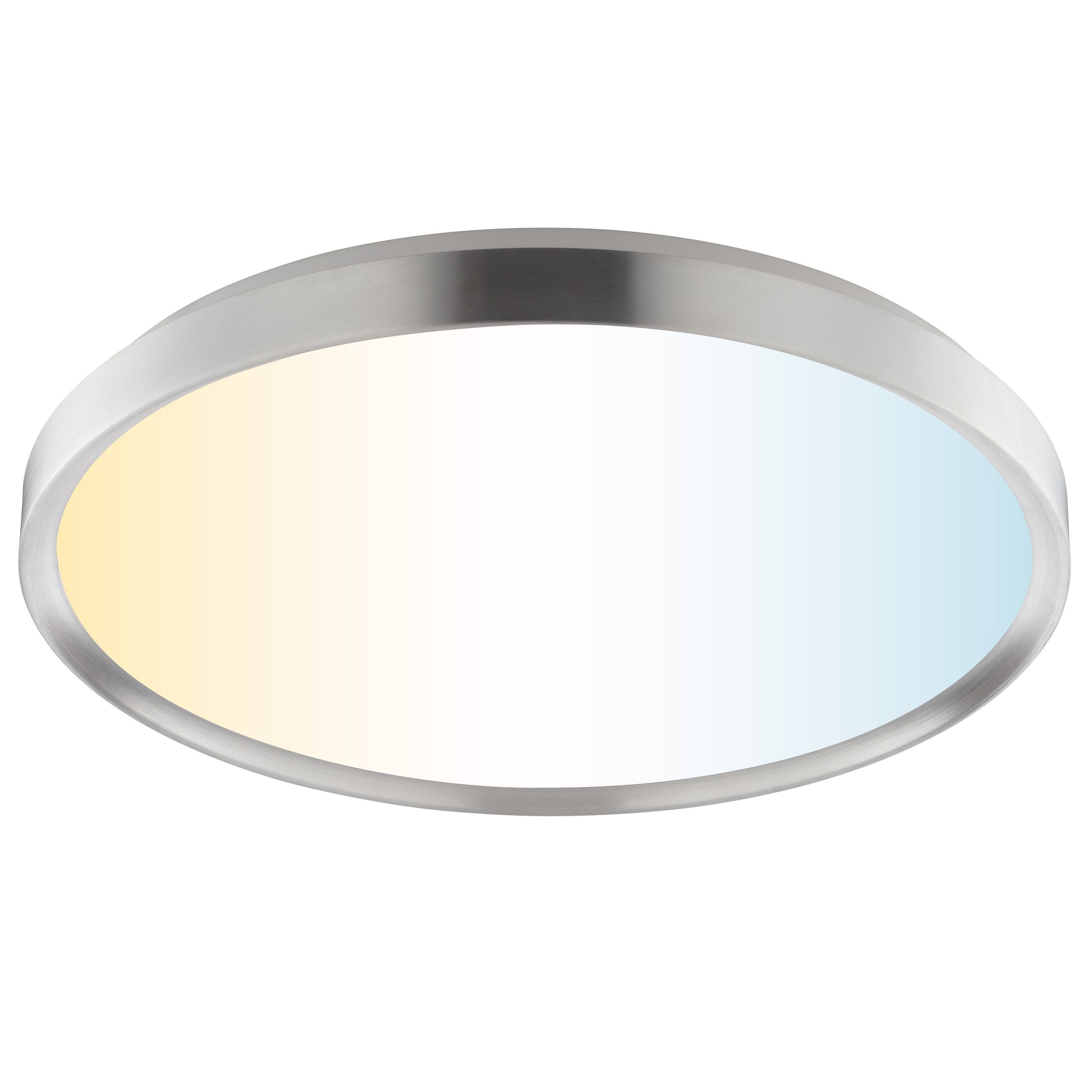 Brilliant LED Deckenleuchte Fancia, CCT - über Fernbedienung, Dimmfunktion, Nachtlichtfunktion, Timerfunktion, LED fest integriert, warmweiß - kaltweiß, 3000-6500K, dimmbar, CCT, hohe Energieeffizienz