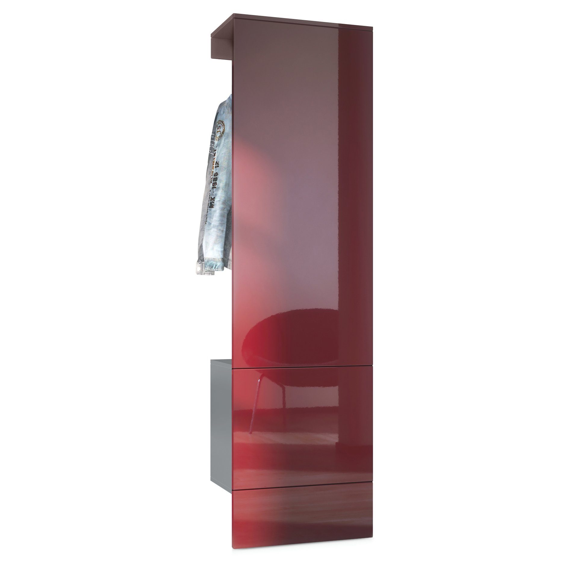 Vladon Garderoben-Set Carlton Set 5, (Wandgarderobe bestehend aus, mit inte günstig online kaufen