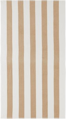 LeGer Home by Lena Gercke Strandtuch Lija, Strandhandtuch 100x180cm, Walkfrottee (1-St), Handtuch mit modernen Streifen aus 100% Baumwolle