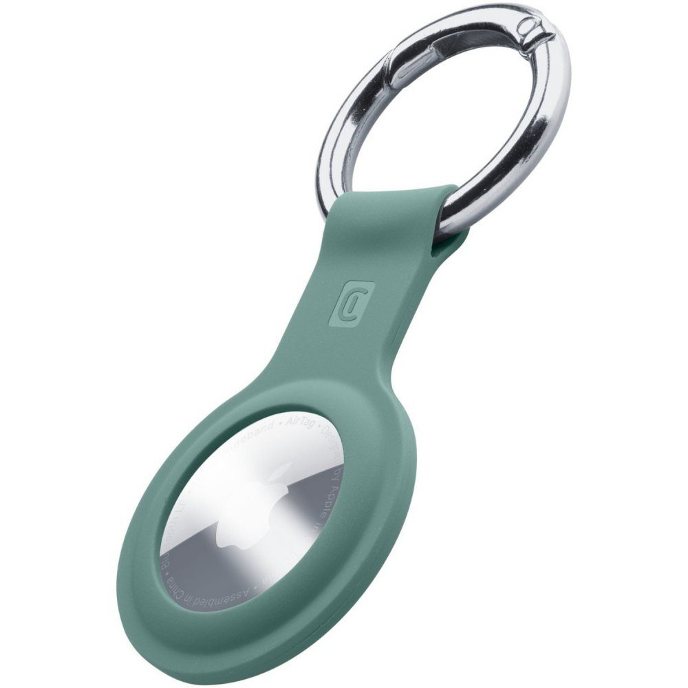 Cellularline Schlüsselanhänger Key Ring Apple AirTag - Schlüsselanhänger - grün