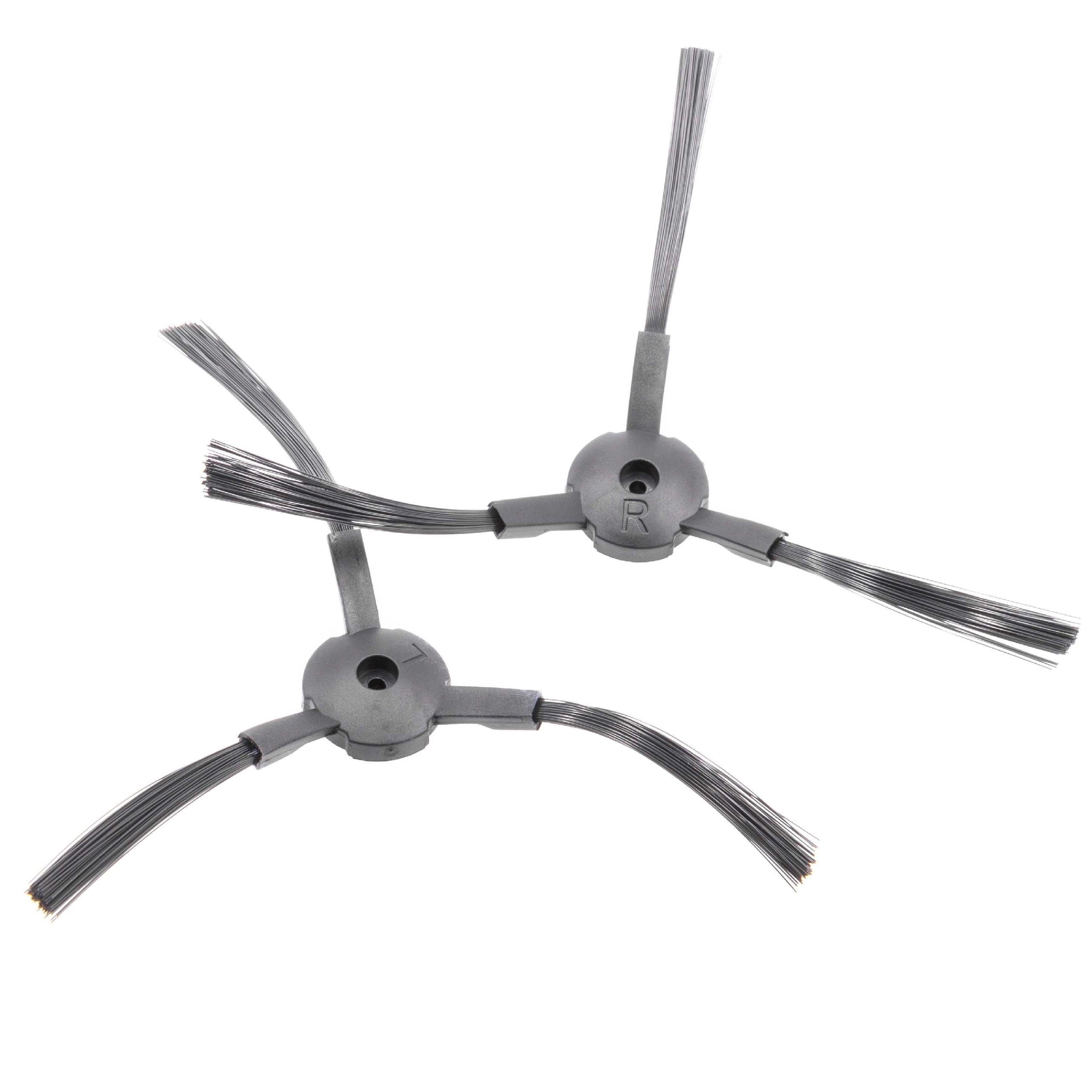 vhbw Bürste passend für Zaco A6, A6s, V5s, V3, V5, V3s, V5s Pro, A4, A4s, Zubehör für Zaco, (2-tlg)