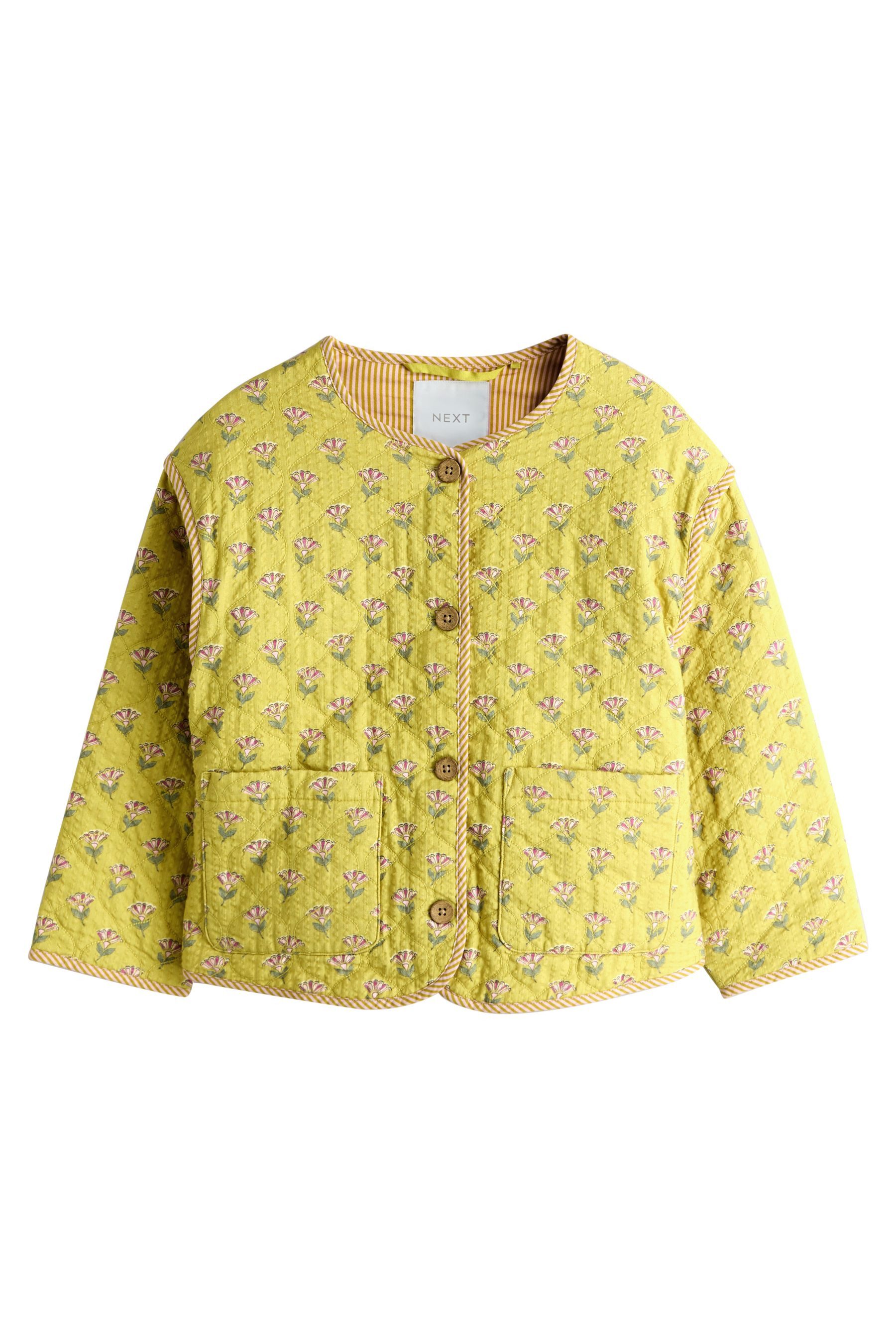 Next Steppjacke Steppjacke mit Punkten (1-St)