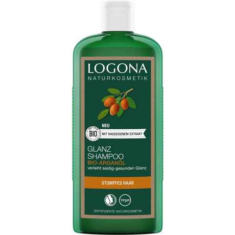 LOGONA Haarshampoo Logona Glanz Shampoo Bio-Arganöl
