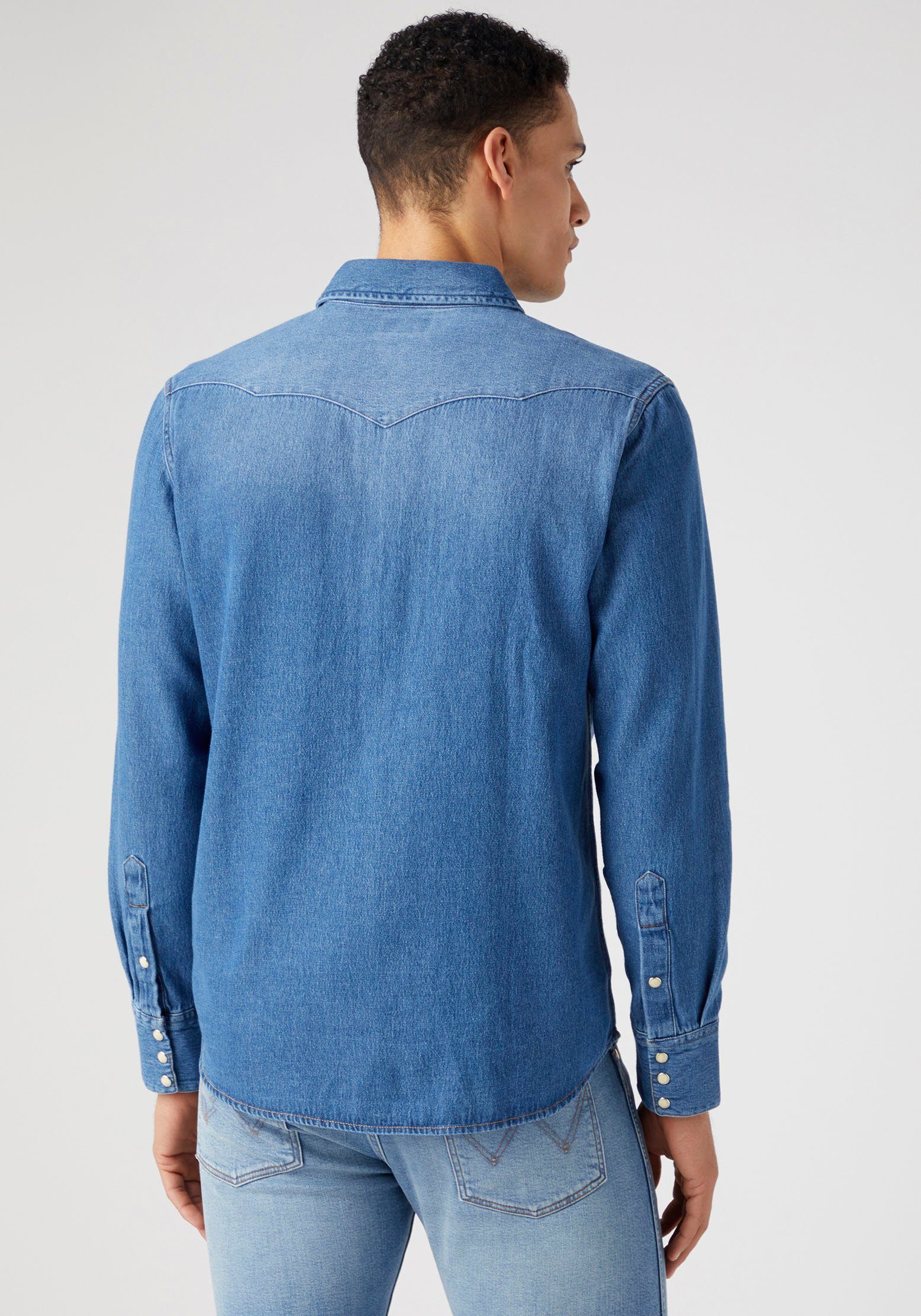 Wrangler Jeanshemd 27 MW günstig online kaufen