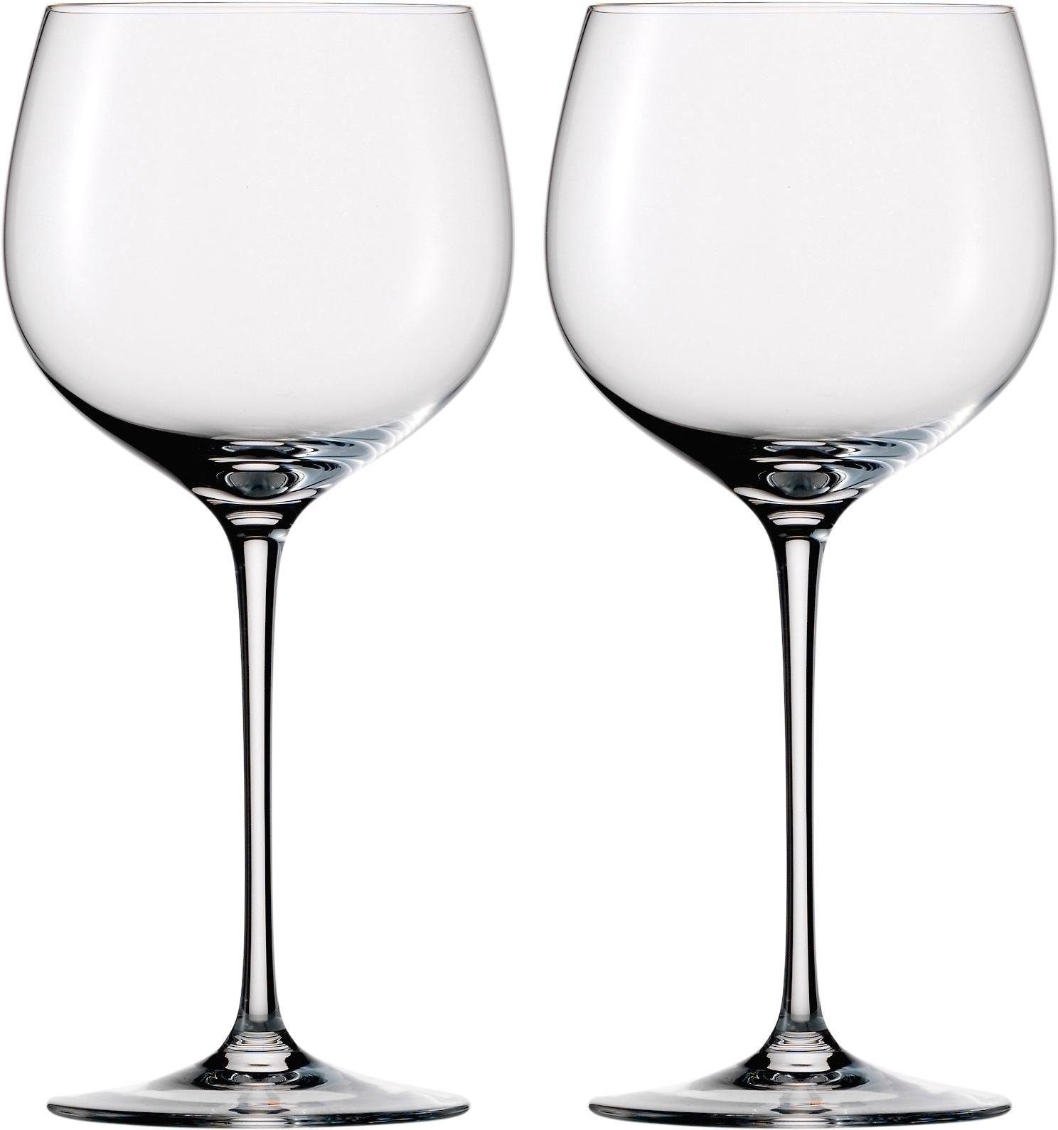 Eisch Rotweinglas Jeunesse, Kristallglas, (Burgunderglas),bleifrei 420 ml, 2-teilig