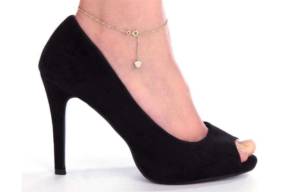 Silberkettenstore Fußkette Fußkette Singapur 1,8mm mit günstig online kaufen