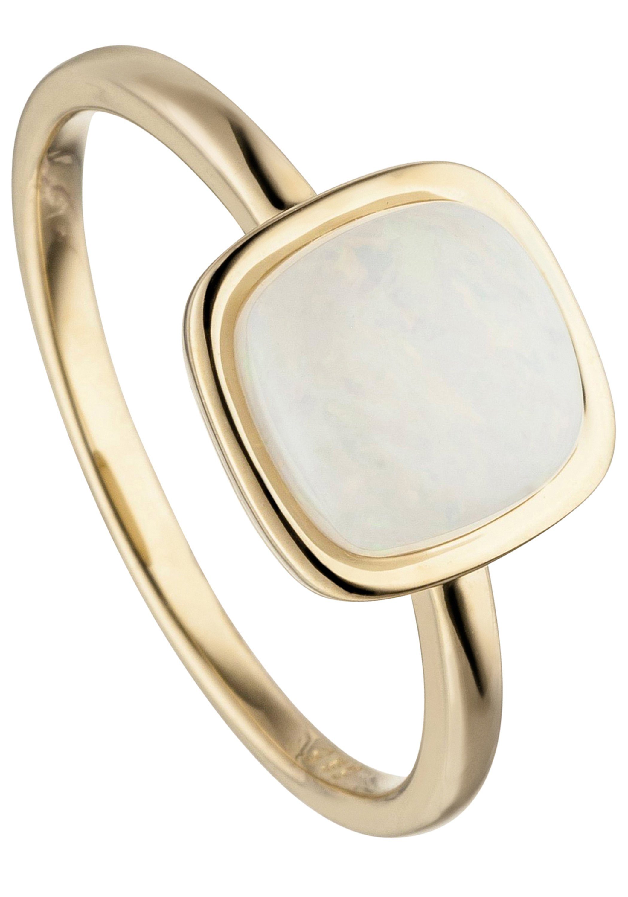 JOBO Fingerring Ring mit Opal, 585 Gold ...