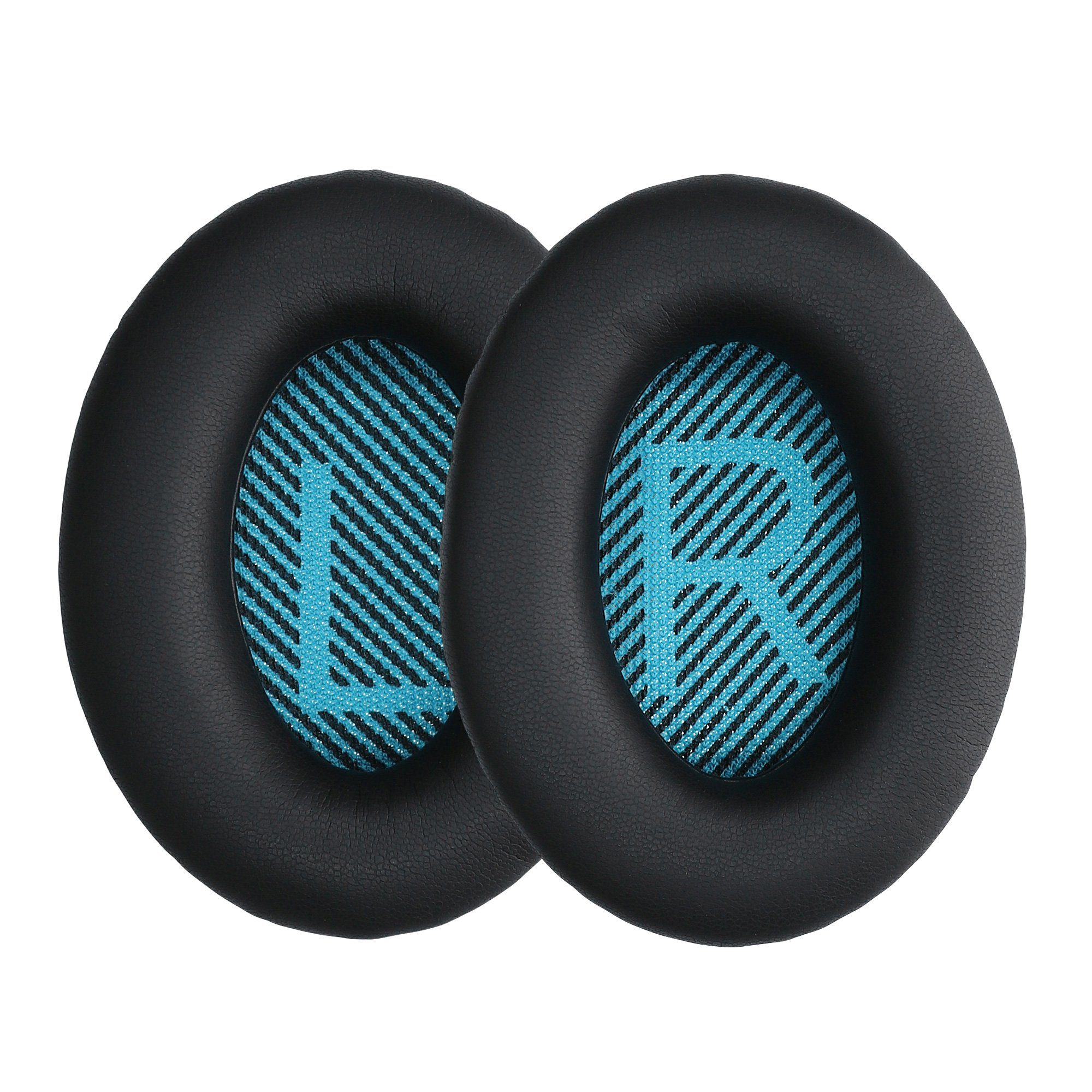 kwmobile 2x Ohr Polster für Bose Soundlink Around-Ear Wireless II Ohrpolster (Ohrpolster Kopfhörer - Kunstleder Polster für Over Ear Headphones)