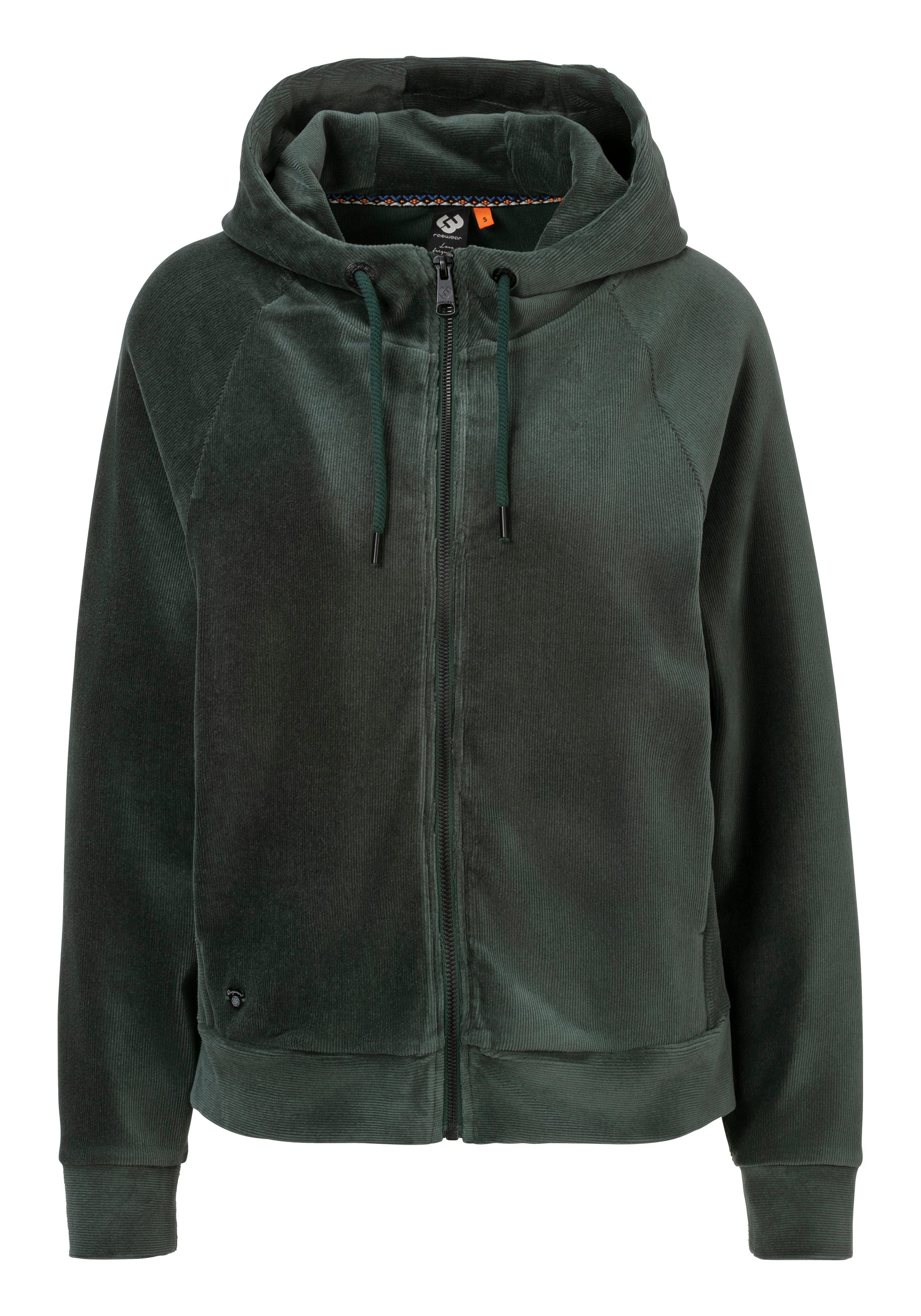 Ragwear Kapuzensweatjacke CORDULY weiche Nickiware günstig online kaufen
