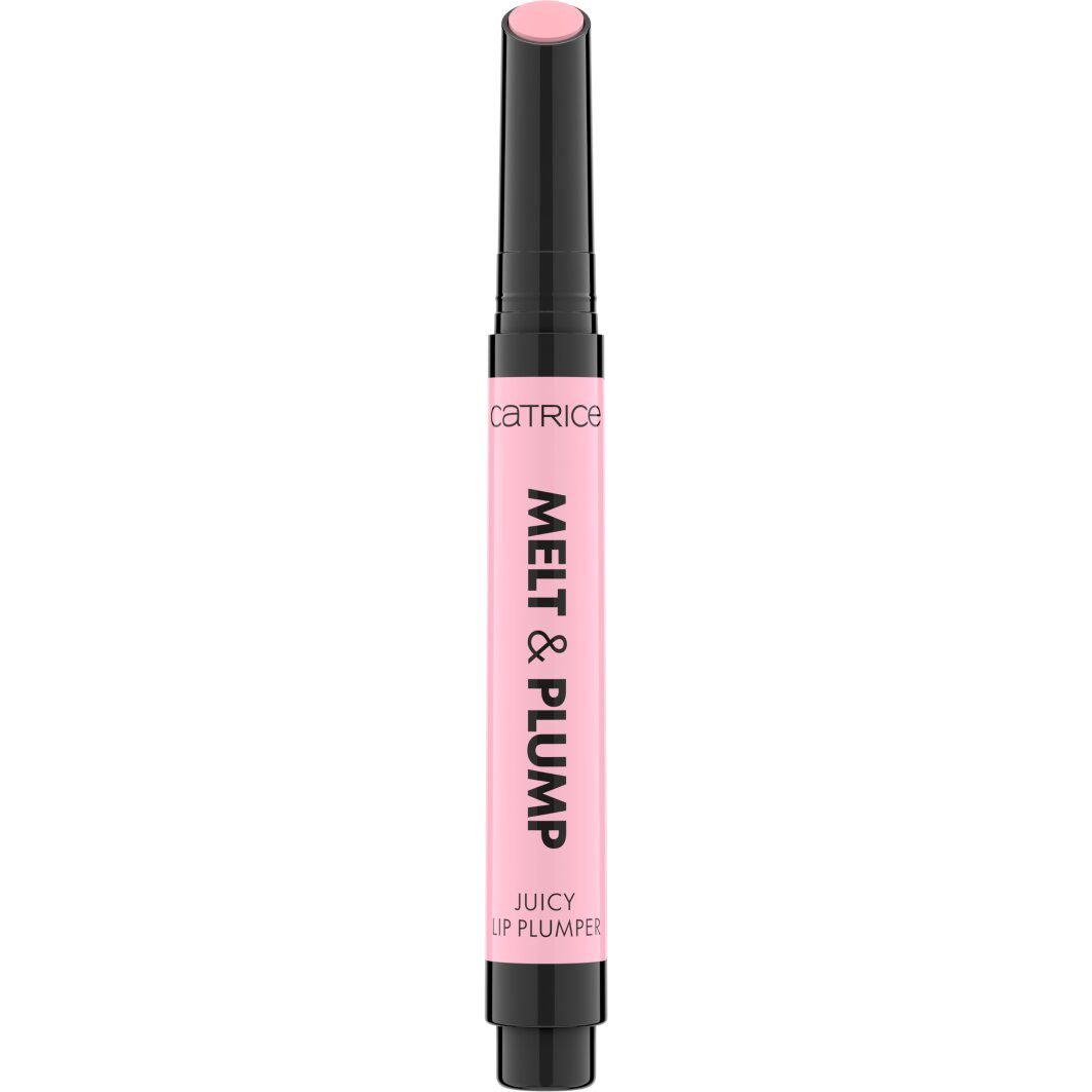 Catrice Lippenbalsam Melt & Plump Juicy Lip Plumper, 3-tlg., Sorgt für Glanz und Volumen, weiche Textur, kühlend durch Menthol.