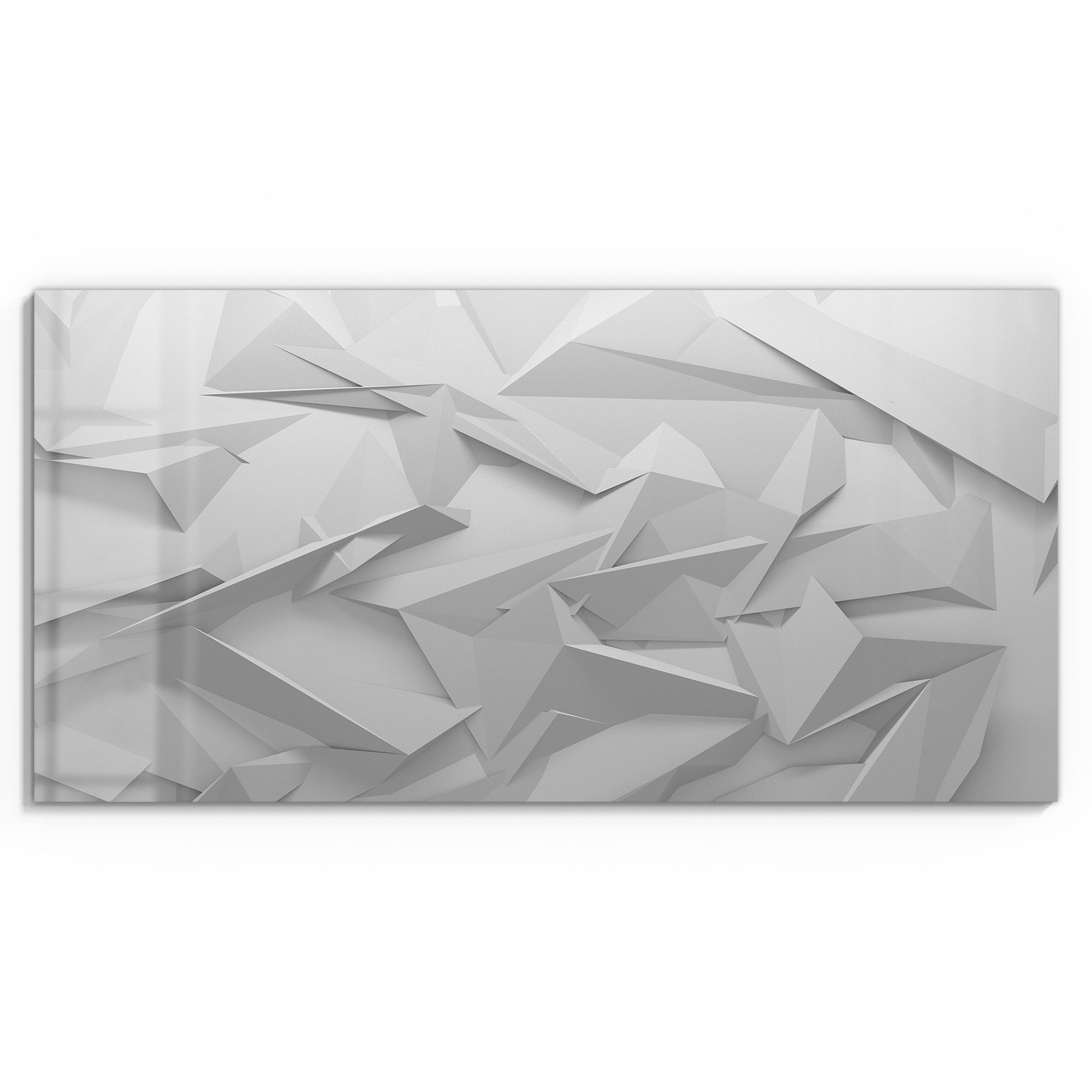 DEQORI Glasbild 'Geometrische Eleganz', 'Geometrische Eleganz', günstig online kaufen