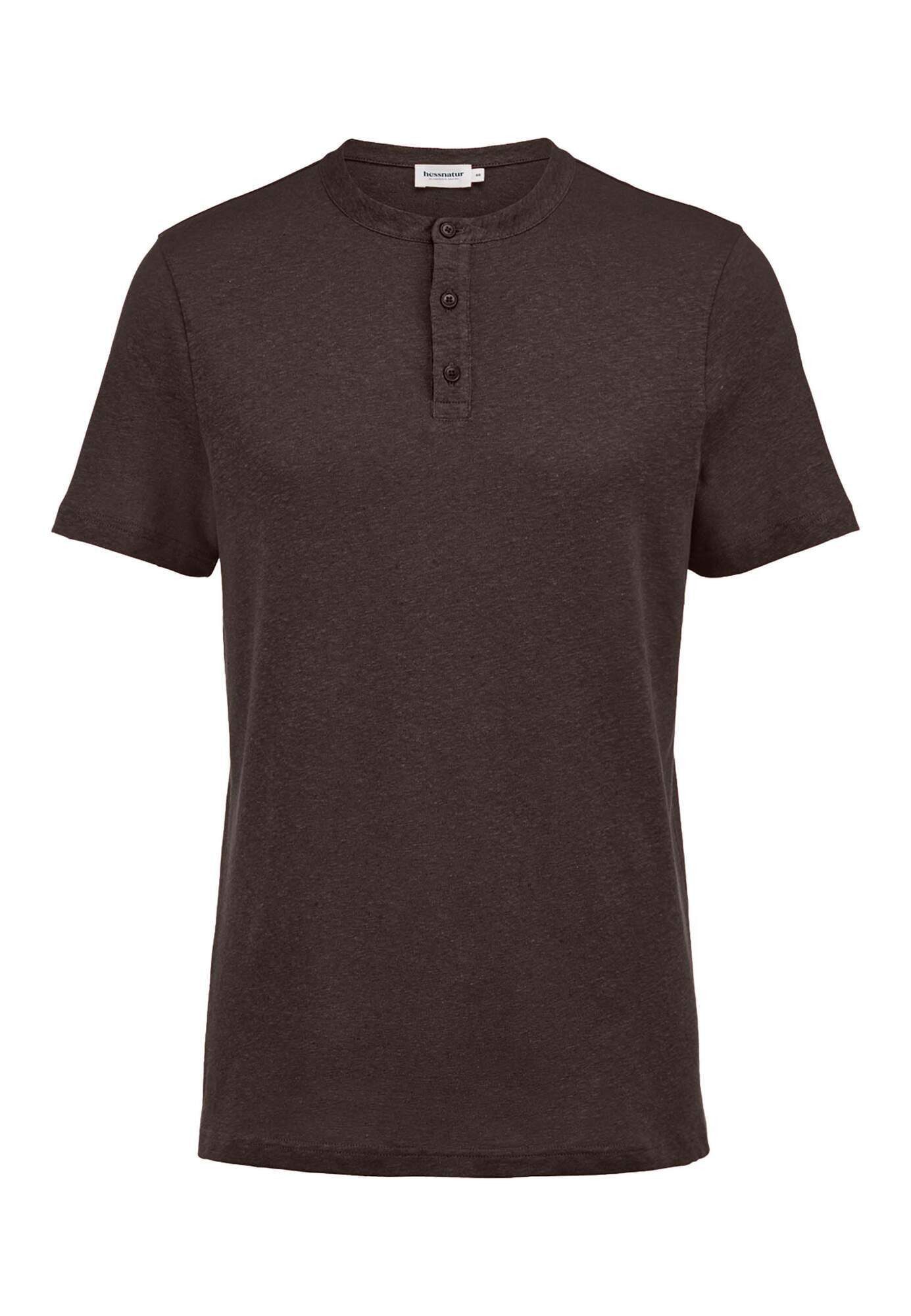 T-Shirt aus Bio-Baumwolle und Leinen