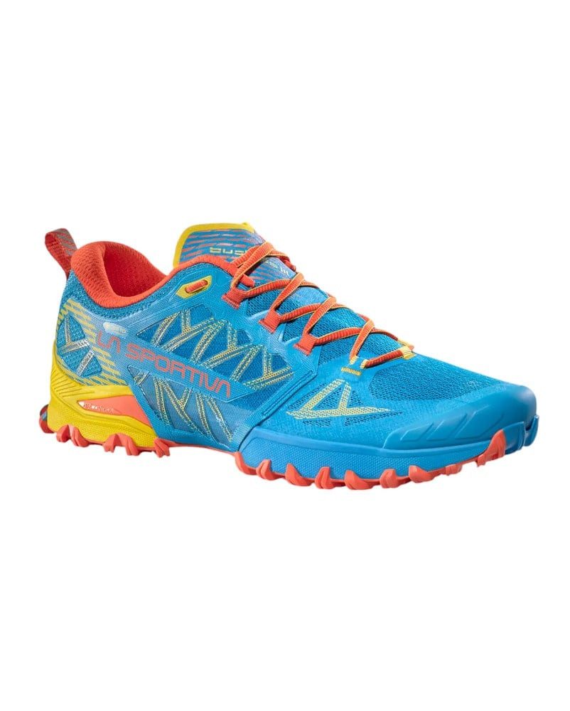 La Sportiva Trail-Laufschuhe Bushido III GTX (wasserdicht) tropicblau/gelb/ günstig online kaufen
