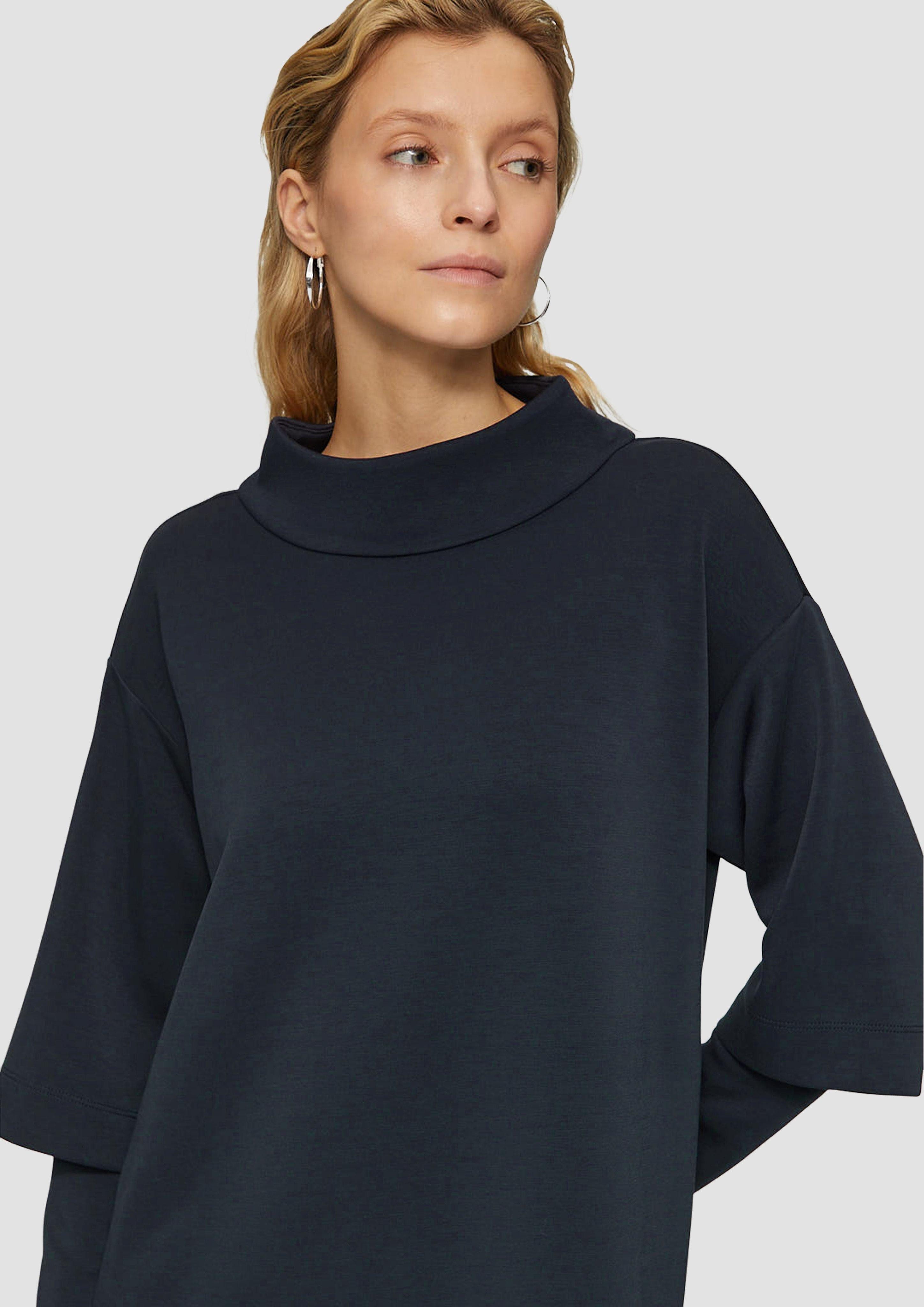 s.Oliver BLACK LABEL Minikleid Scuba-Kleid mit günstig online kaufen