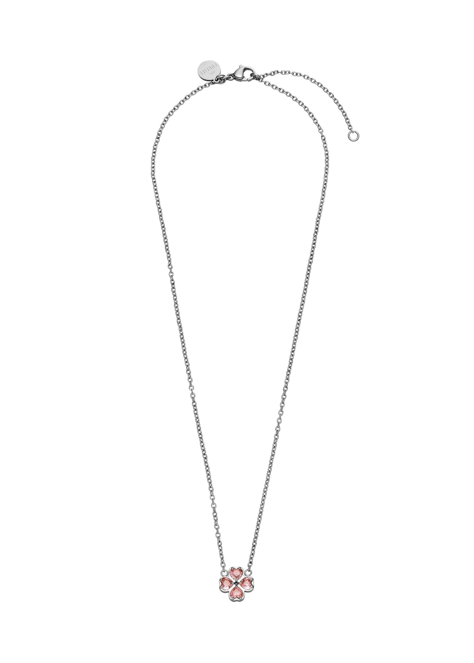 Kette mit Anhänger Cuore Rosé