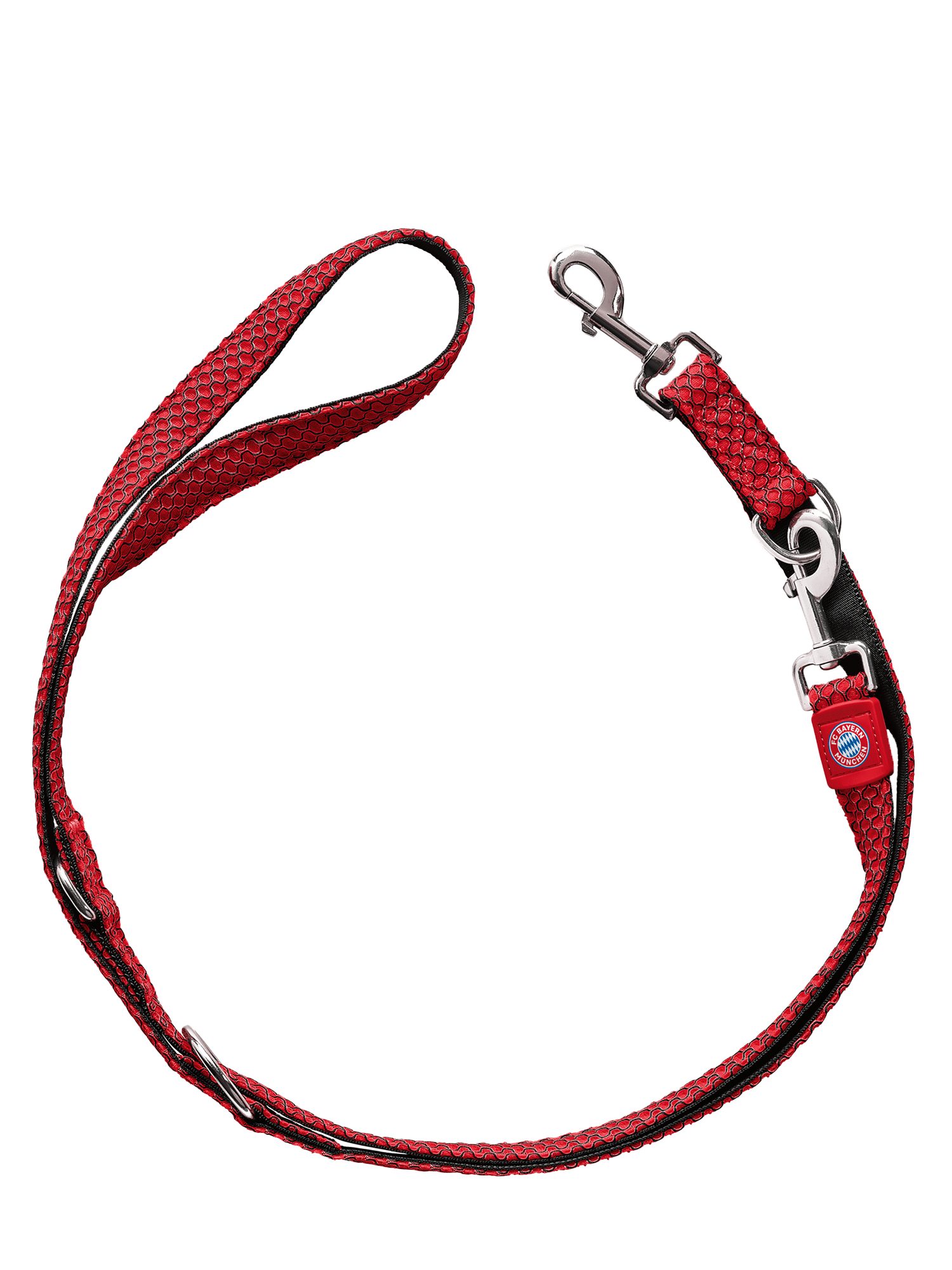 Hunter Hunde-Geschirr FC Bayern München, Hundeleine Hilo FC Bayern, Rot, Polyester