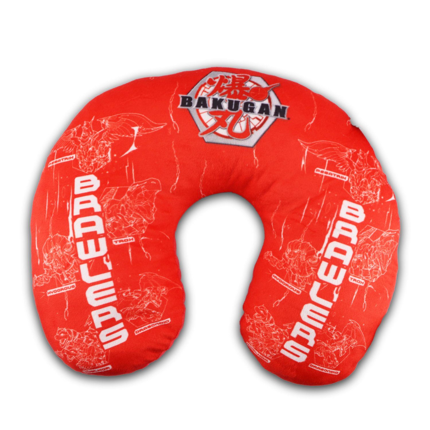 Aymax sprl Reisekissen Anime Bakugan Kinder Reisekissen Nackenkissen Auto Flugzeug