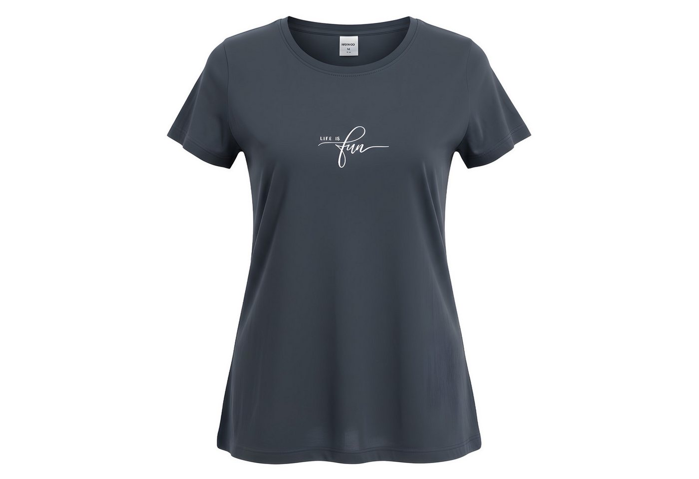 HERMKO Kurzarmshirt 701180055 T-Shirt 100% Bio-Baumwolle mit Druckmotiv hergestellt in EU