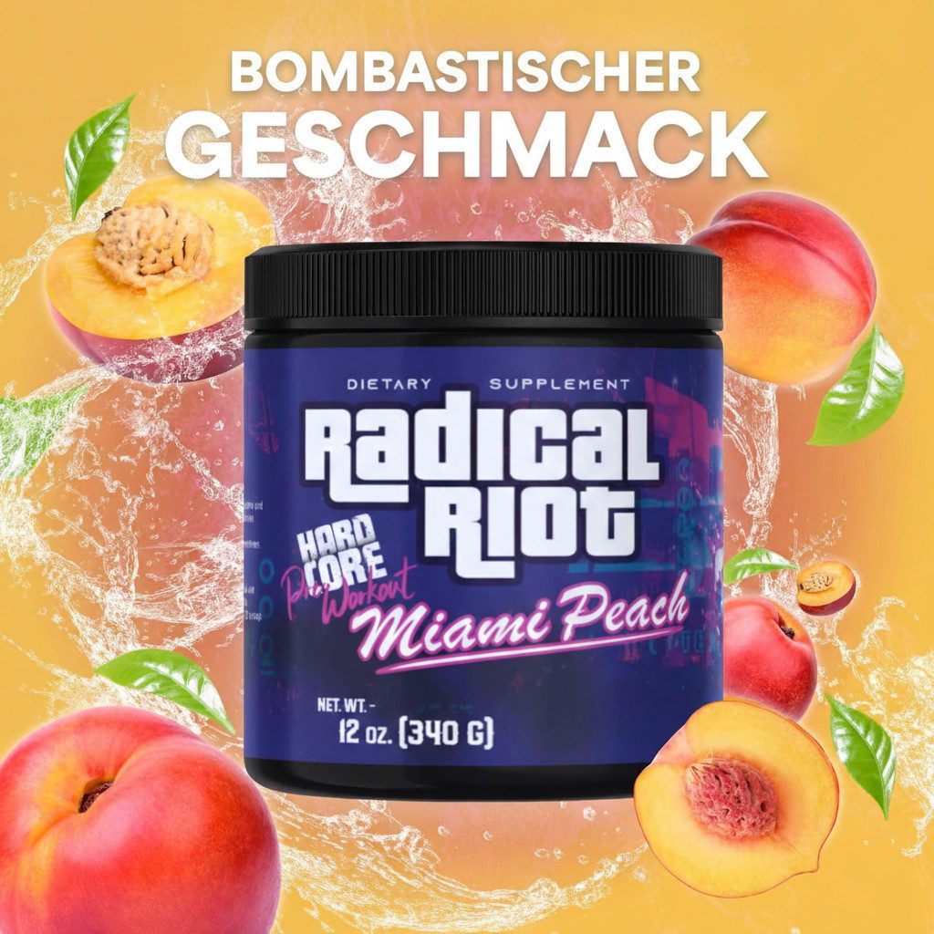 American Supps Pre-Workout Booster Hardcore Radical Riot BODYBUILDING - FITNESS Pulver