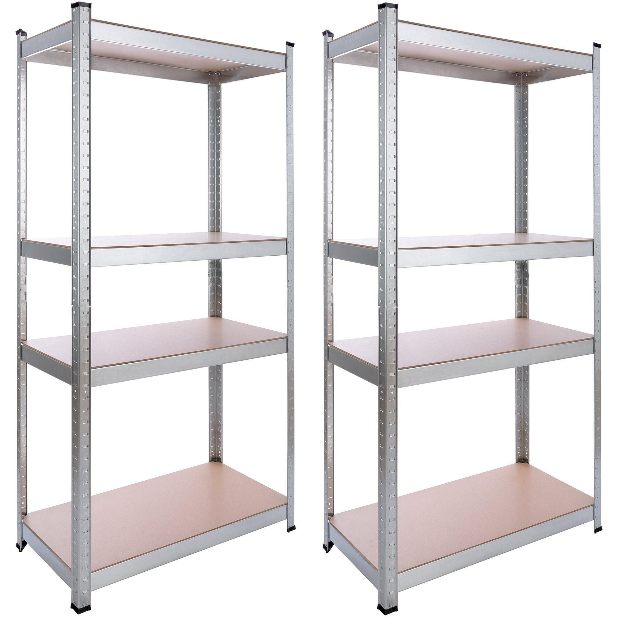 Arebos Schwerlastregal 160 x80x40 cm, 5 Böden, 320 kg Traglast, Steckregal, günstig online kaufen