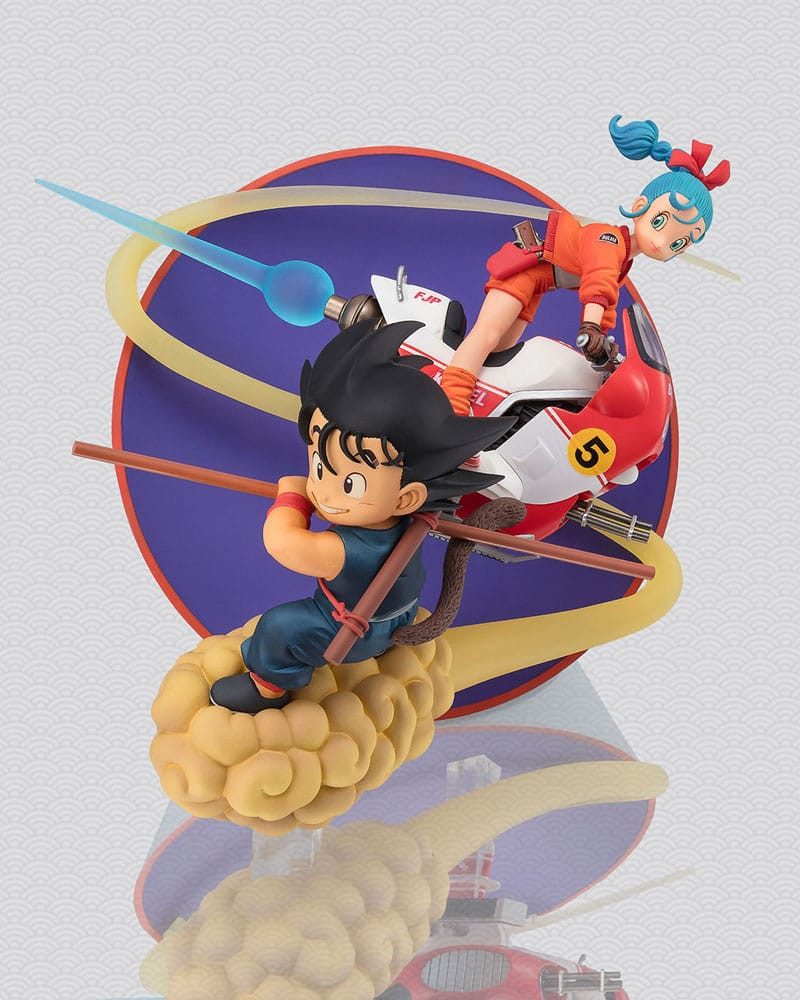 Bandai Tamashii Nations Merchandise-Figur Dragon Ball Figuarts ZERO PVC Son Goku & Bulma 18 cm