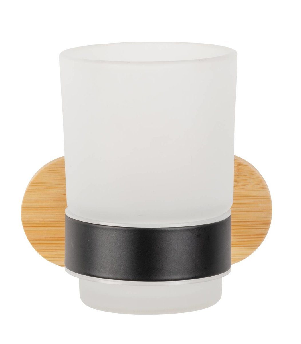 WENKO Zahnputzbecher Zahnputzbecher OREA SHINE UNO, Turbo - Loc, Wenko, (1 St)