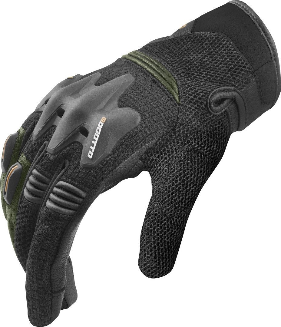 Bogotto Motorradhandschuhe Xatran perforierte Motorrad Handschuhe Atmungsaktiv protektoren