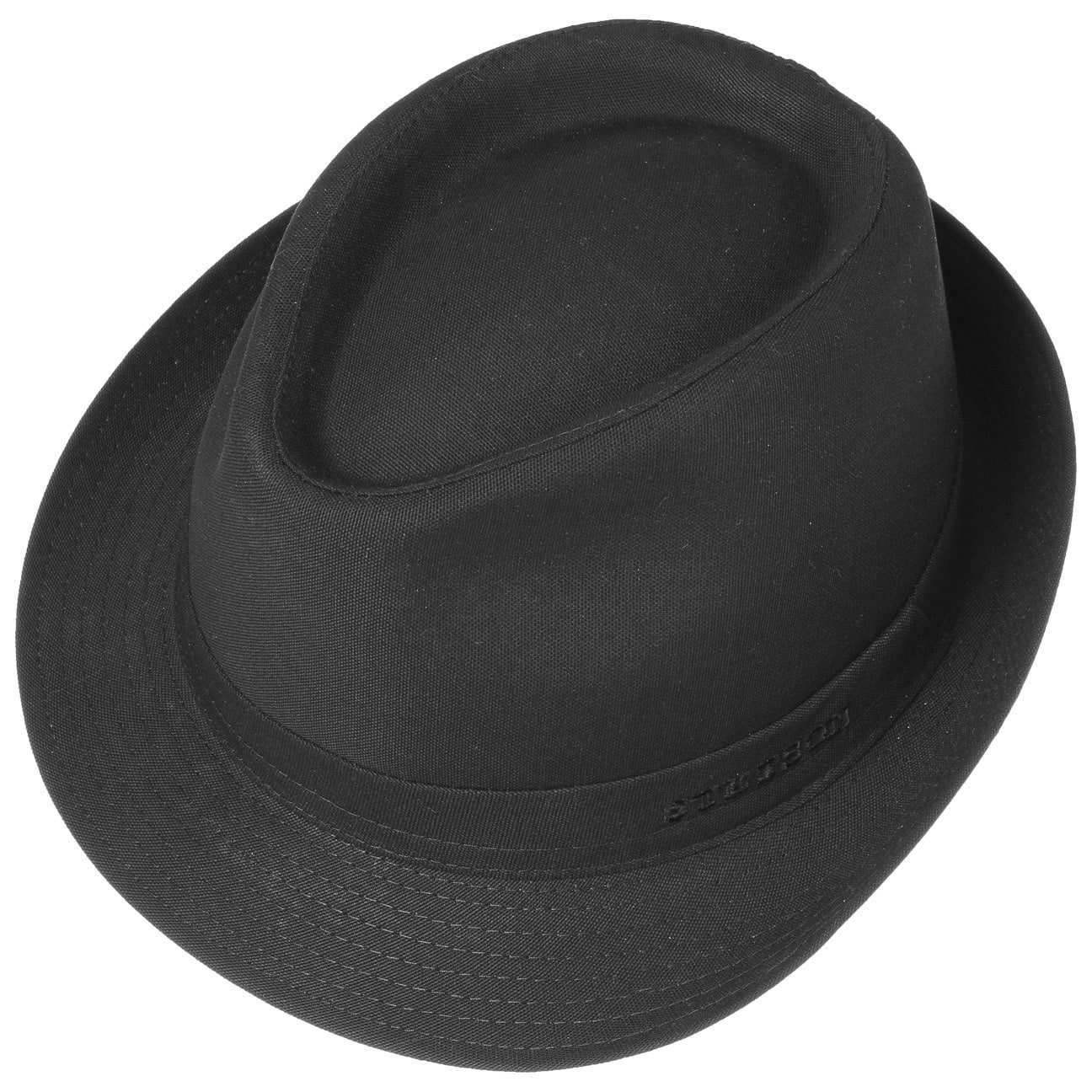 Stetson Sonnenhut (1-St) Stoffhut mit Made schwarz in Italy Futter