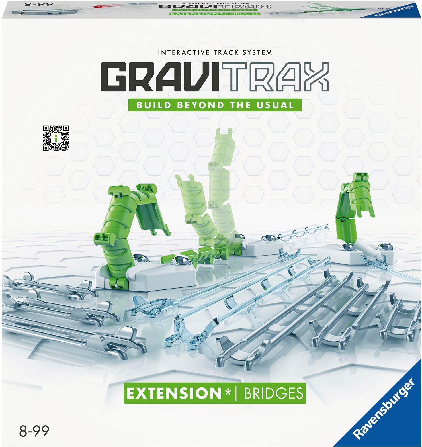 Ravensburger Kugelbahn-Bausatz GraviTrax Extension Bridges, Made in Europe