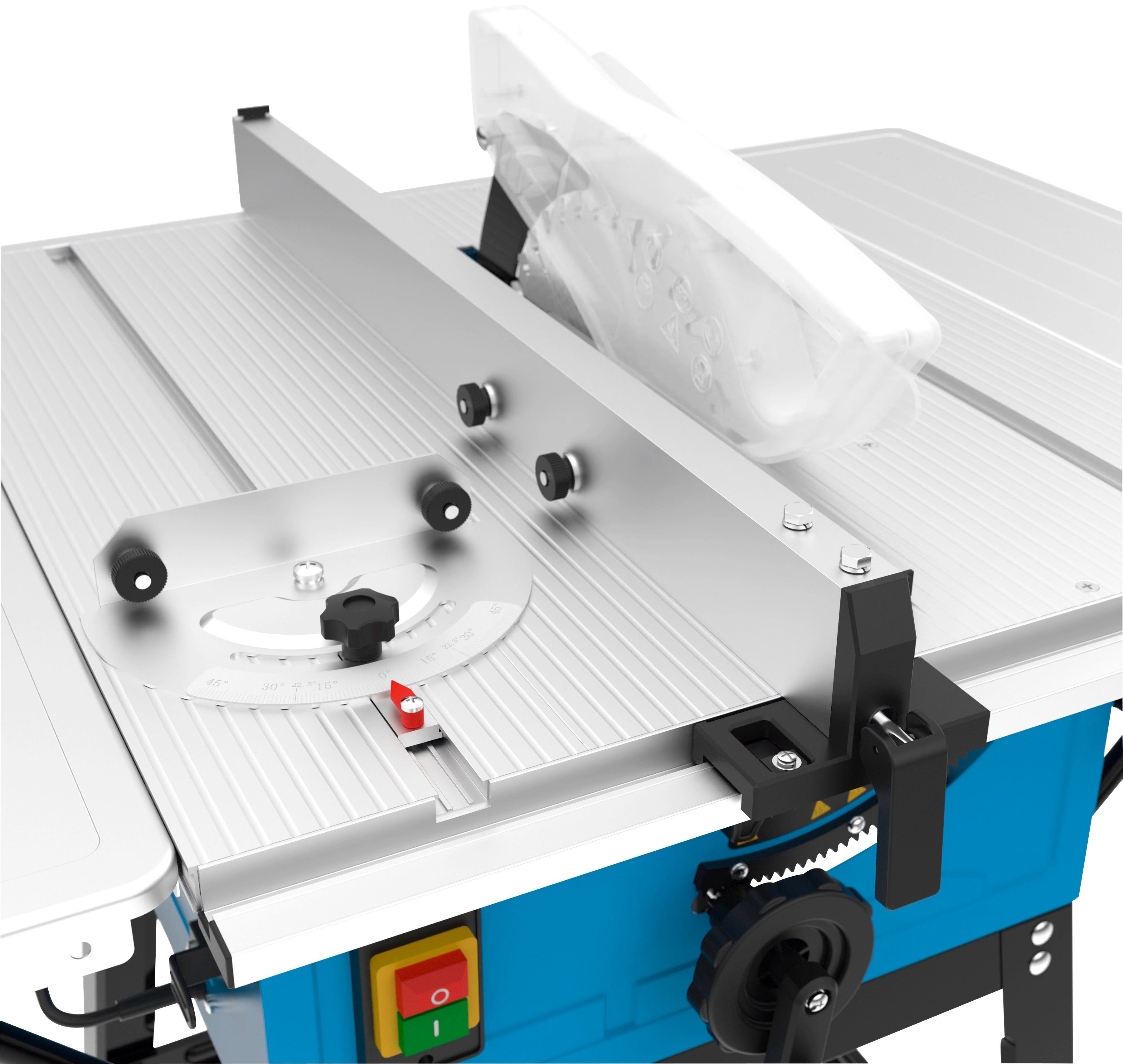 Güde Tischkreissäge GTK 2000 A, 2000 W, 250 mm, Hartmetallsägeblatt, Nullspannungsauslöser