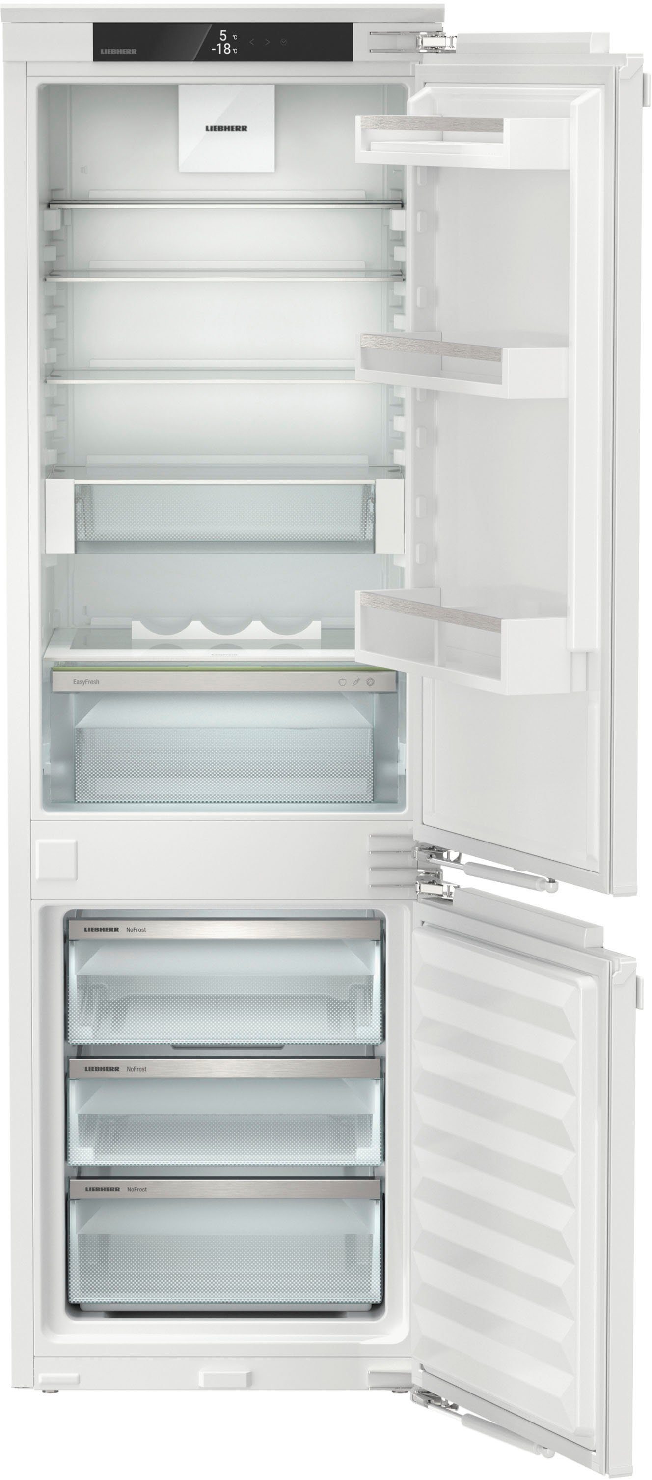 Liebherr Einbaukühlgefrierkombination ICNc 5123_999411951, 177 cm hoch, 55,9 cm breit