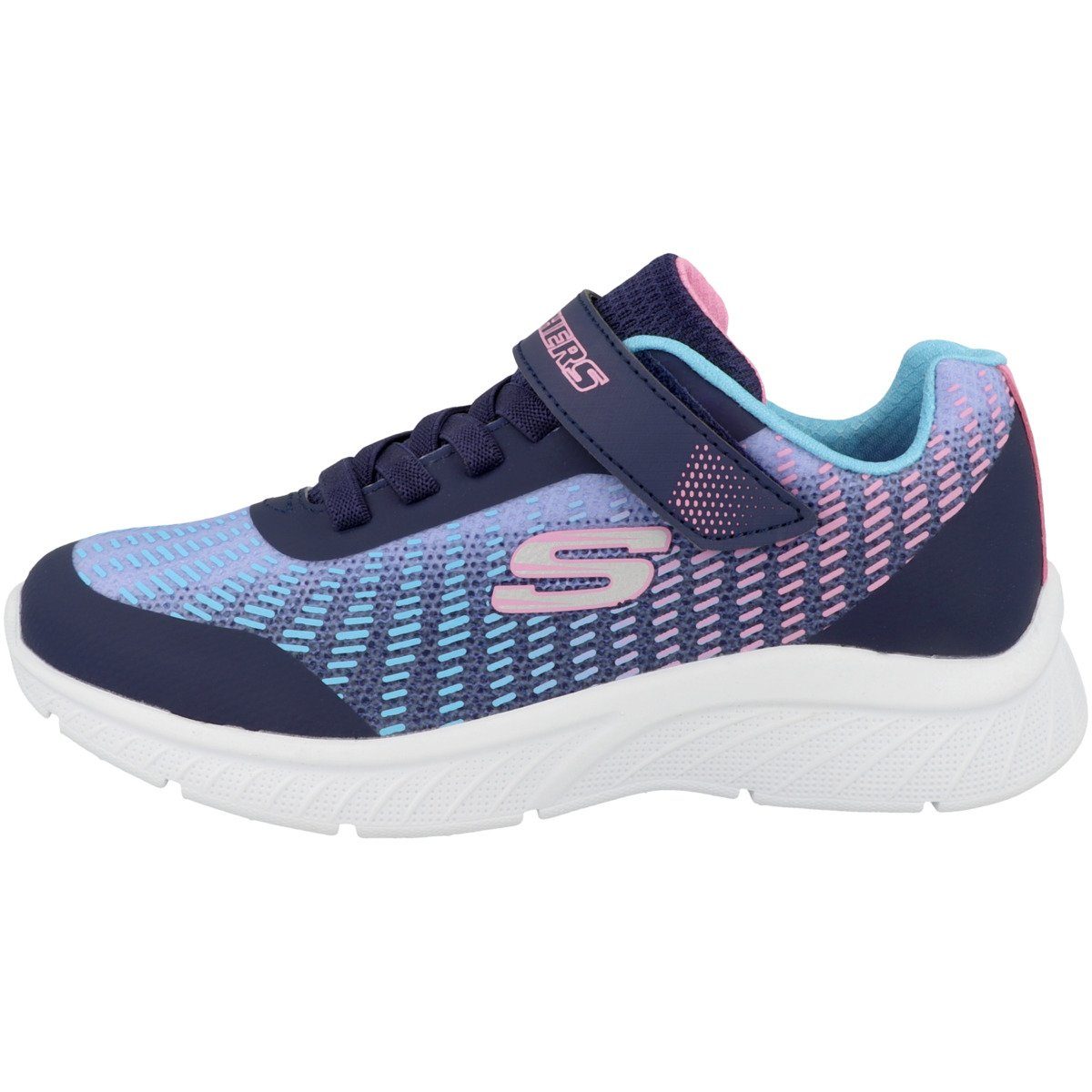 Skechers Microspec Plus - Disco Dreaming Mädchen Sneaker dunkelblau