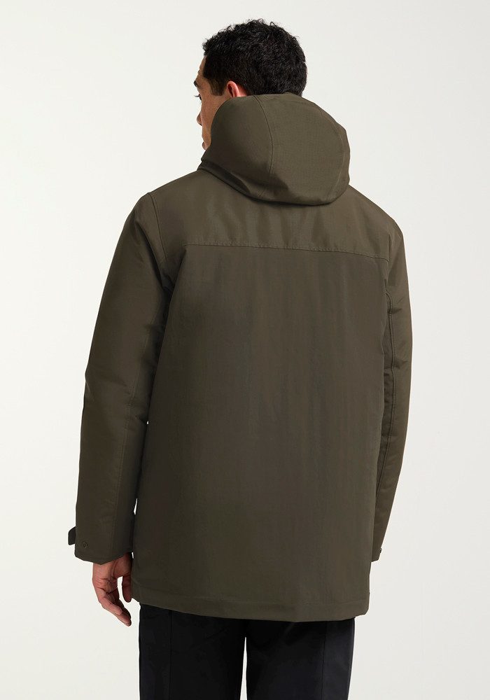 Jack Wolfskin Winterjacke GLACIER SHIELD JKT M für Wandern und Trekking, atmungsaktives Gewebe, mit fünf Taschen