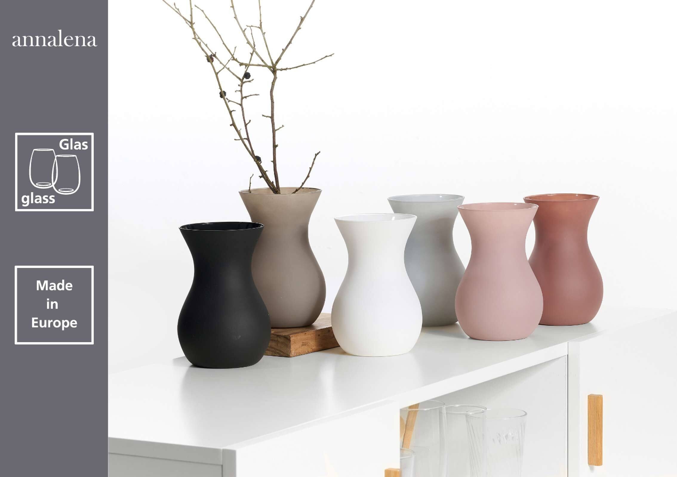 Ritzenhoff & Breker Dekovase Annalena Vase 18 cm (1 Vase, 1 St)