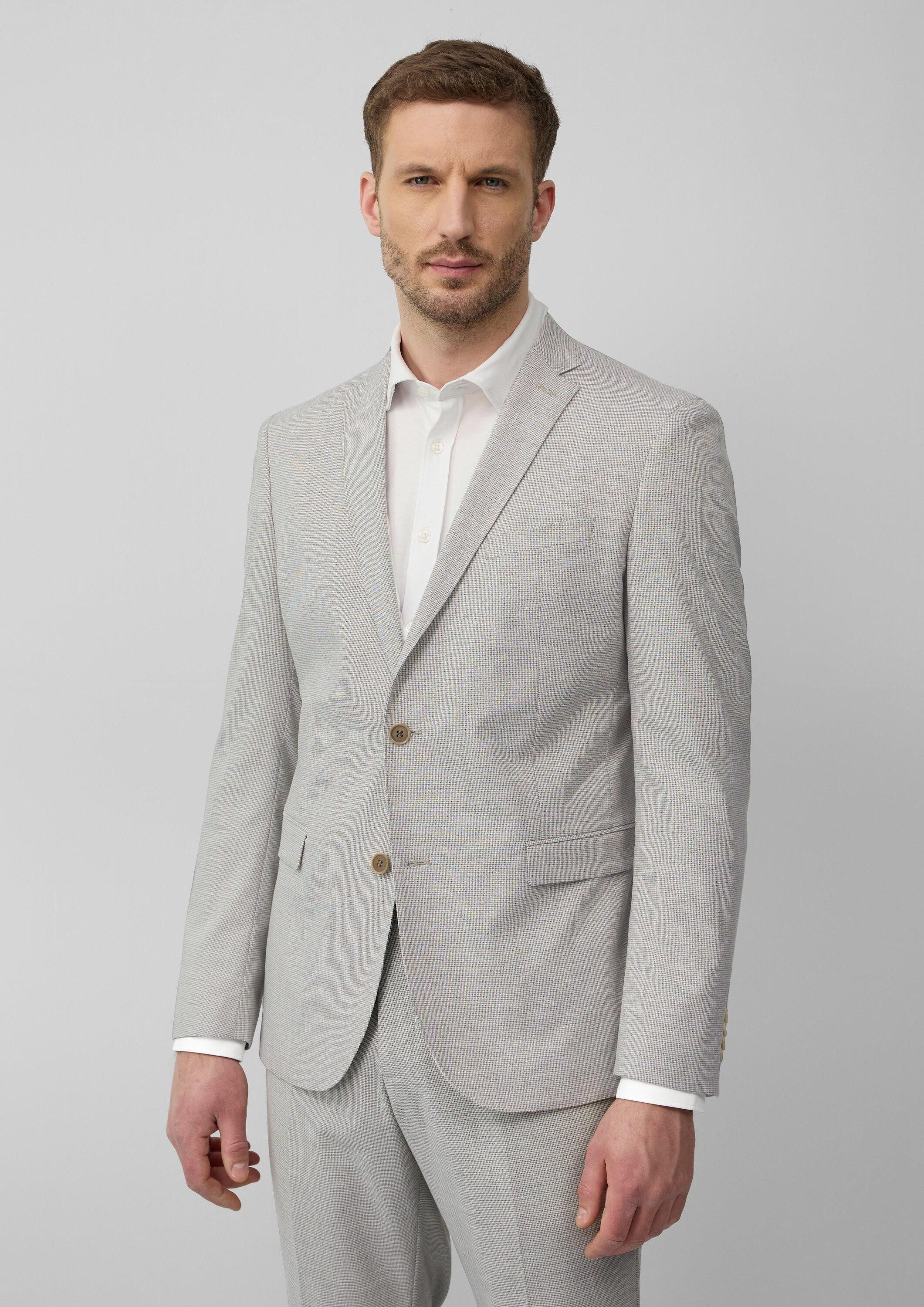 s.Oliver Sakko Indoor-Sakko S.OPURE s.O PURE: Anzugsakko aus kariertem Stre günstig online kaufen