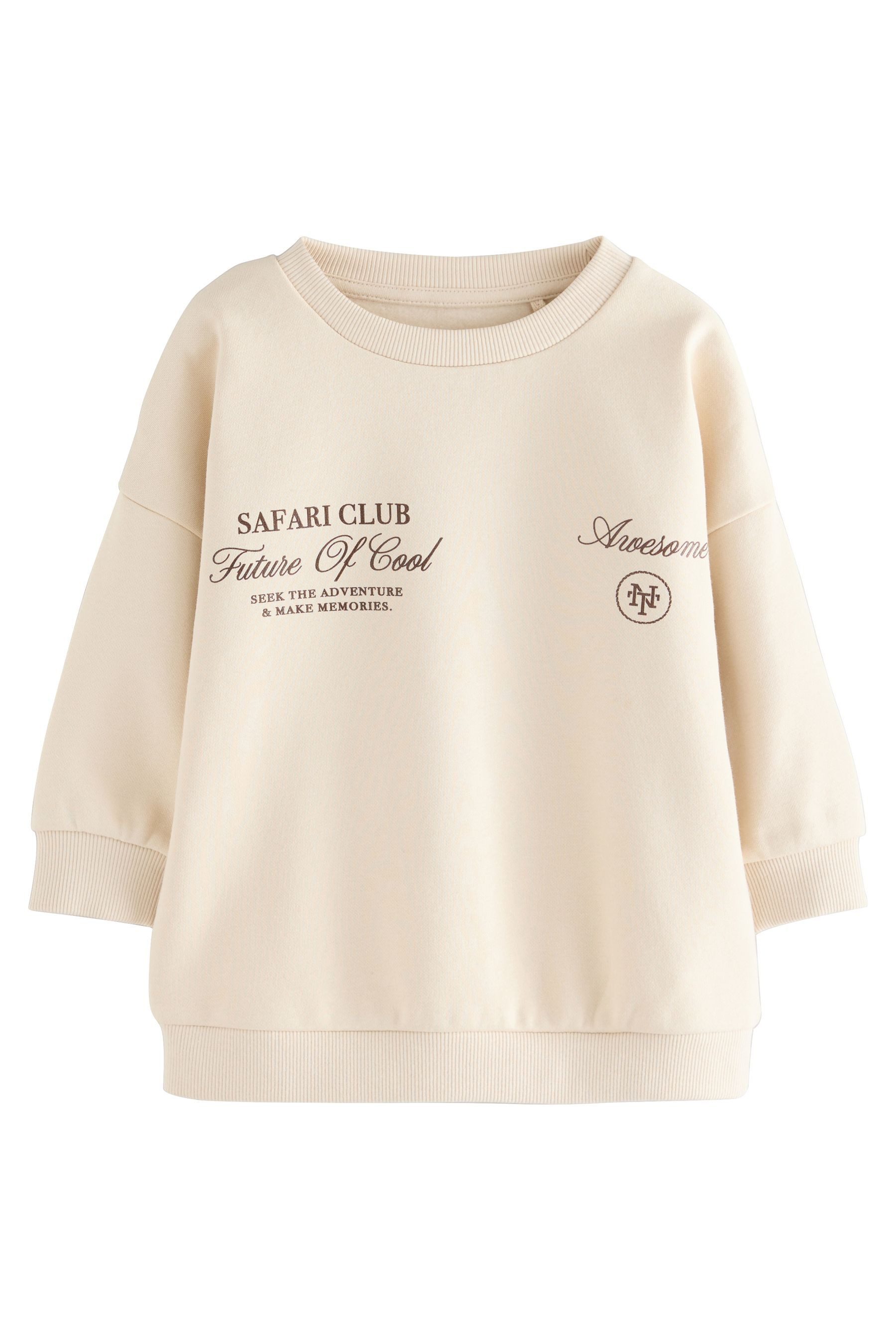 Next Sweater Jersey-Sweatshirt mit Rückenprint (1-tlg) günstig online kaufen