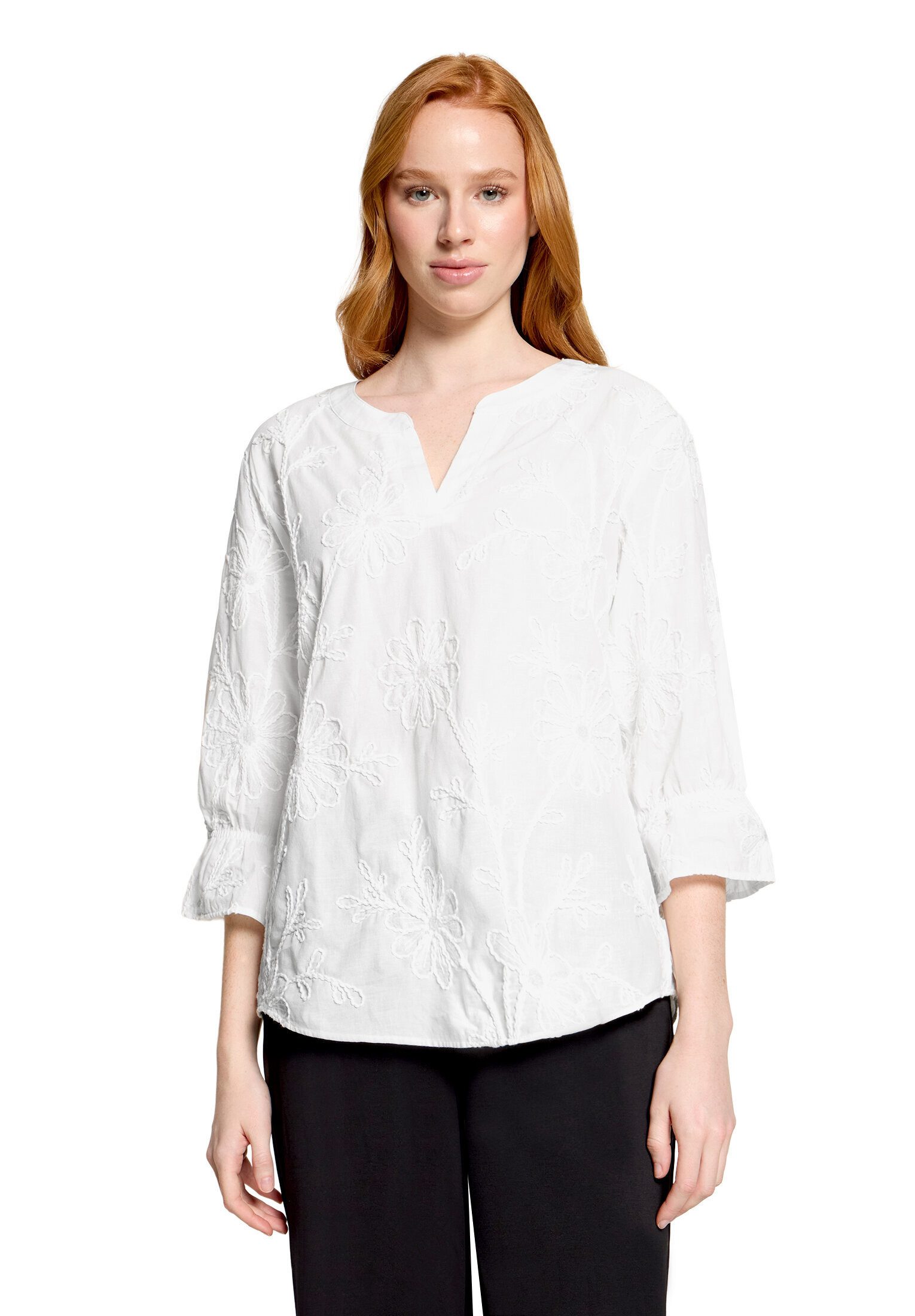Betty Barclay Schlupfbluse Damen mit 3/4 Arm