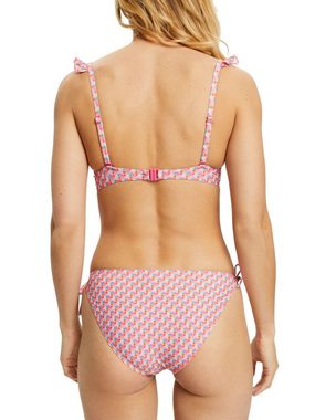 Esprit Bügel-Bikini-Top Bügel-Bikinitop mit geometrischem Muster