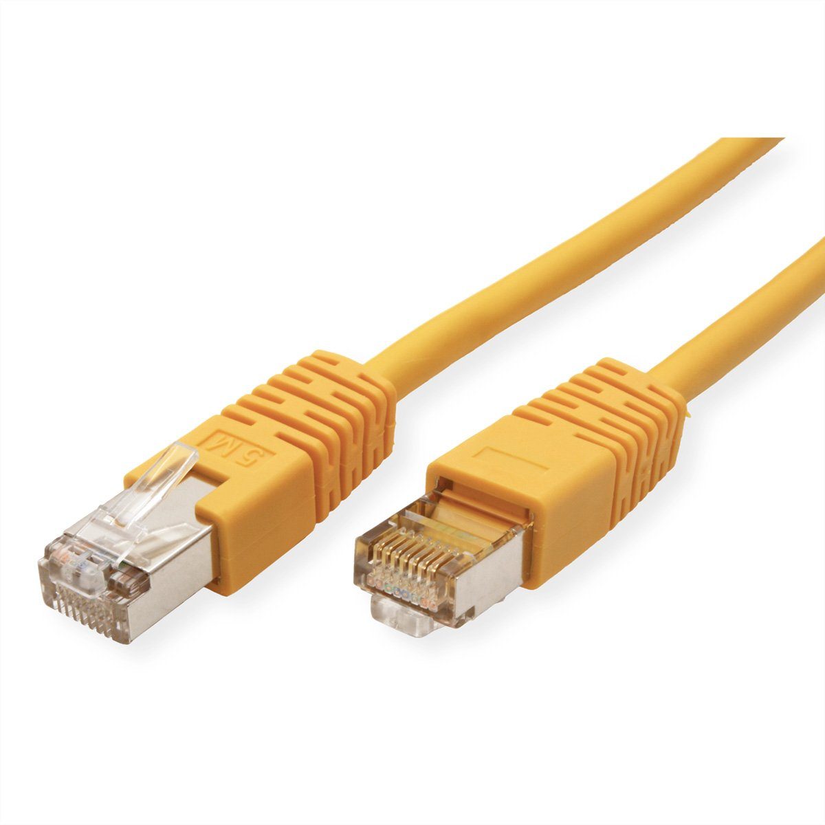ROLINE Patchkabel Cat.5e (Class D) S/FTP LAN-Kabel, RJ-45 Männlich (Stecker), RJ-45 Männlich (Stecker) (50.0 cm)