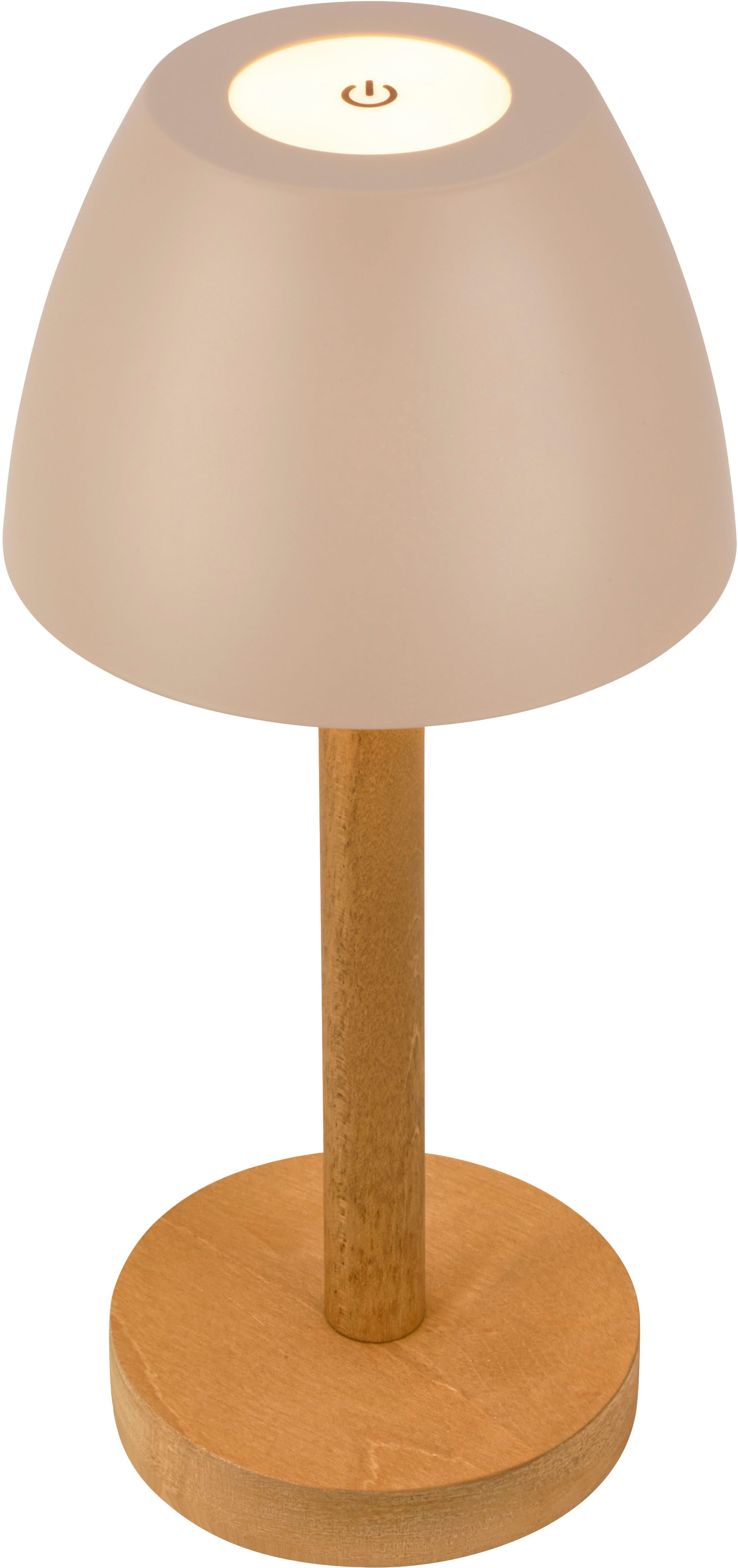 Briloner Leuchten LED Außen-Tischleuchte SERINA WOOD 7661011 günstig online kaufen