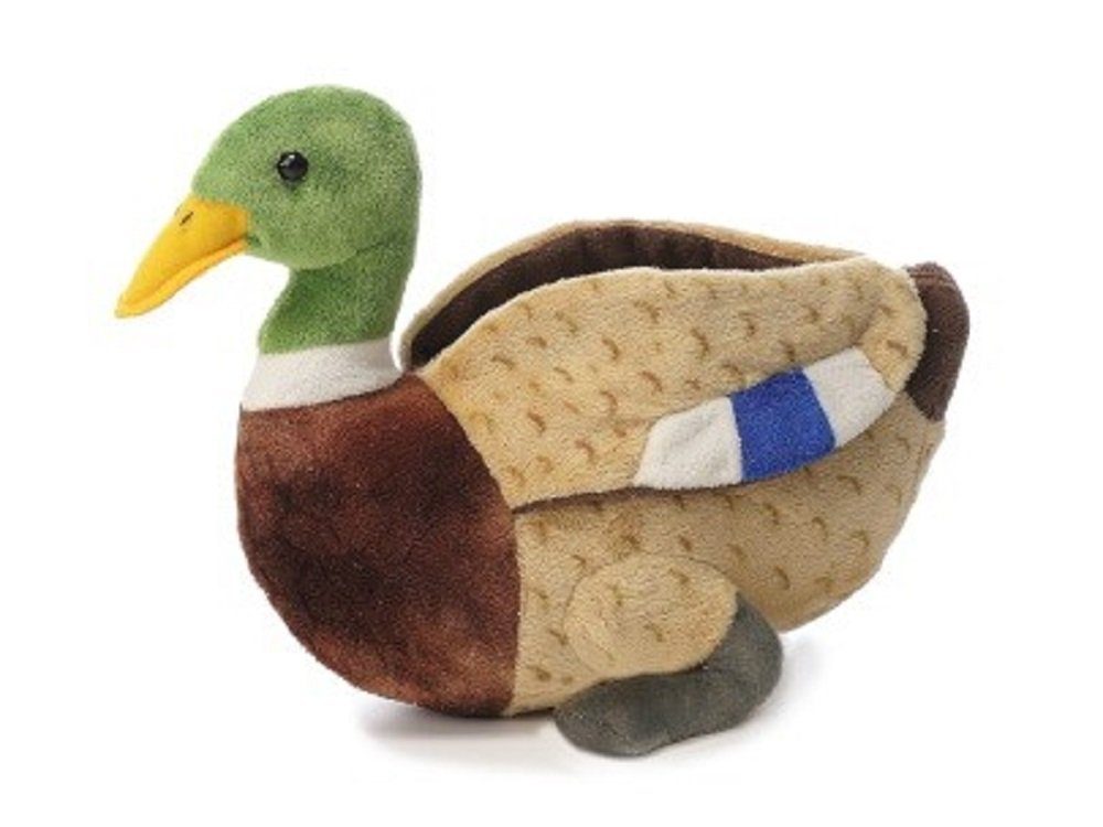 Kuscheltier Ente Erpel ca. 30x25cmx 14 cm, Wildente, Plüsch Stofftier