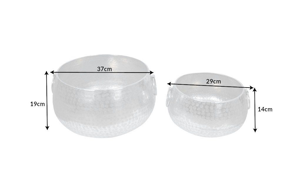 riess-ambiente Dekoschale ORIENT silber, Dekoration · Metall · Handarbeit. € 64,95