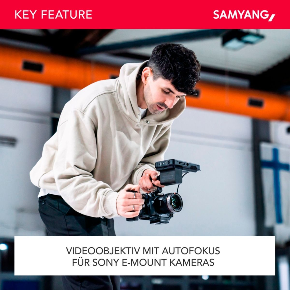 Samyang V-AF T 2,3/100 FE Sony E Objektiv