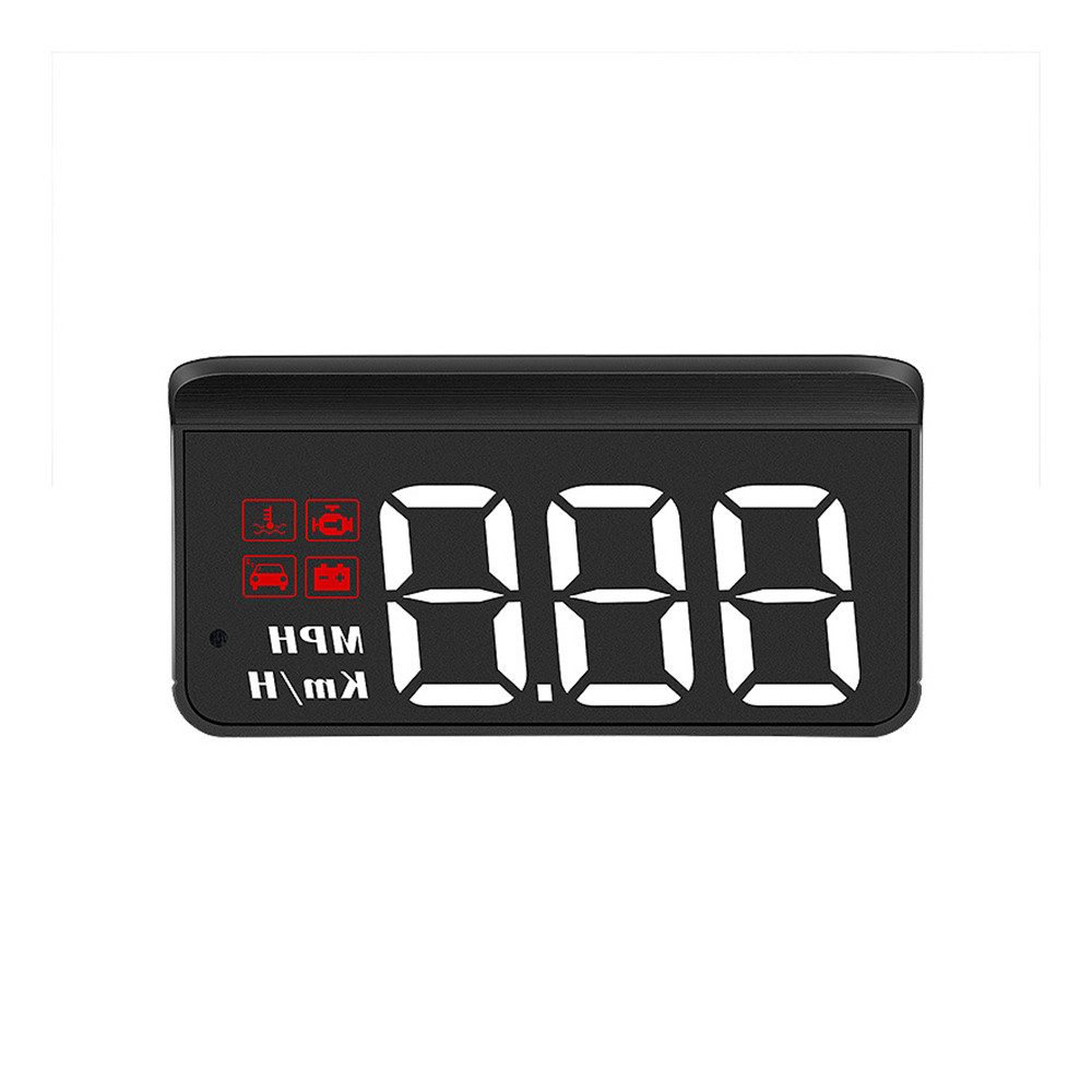 Uhrzeitanzeigeinstrumente Head up Display Auto HUD: Display OBD2, 3,5 Zoll Auto Tachometer