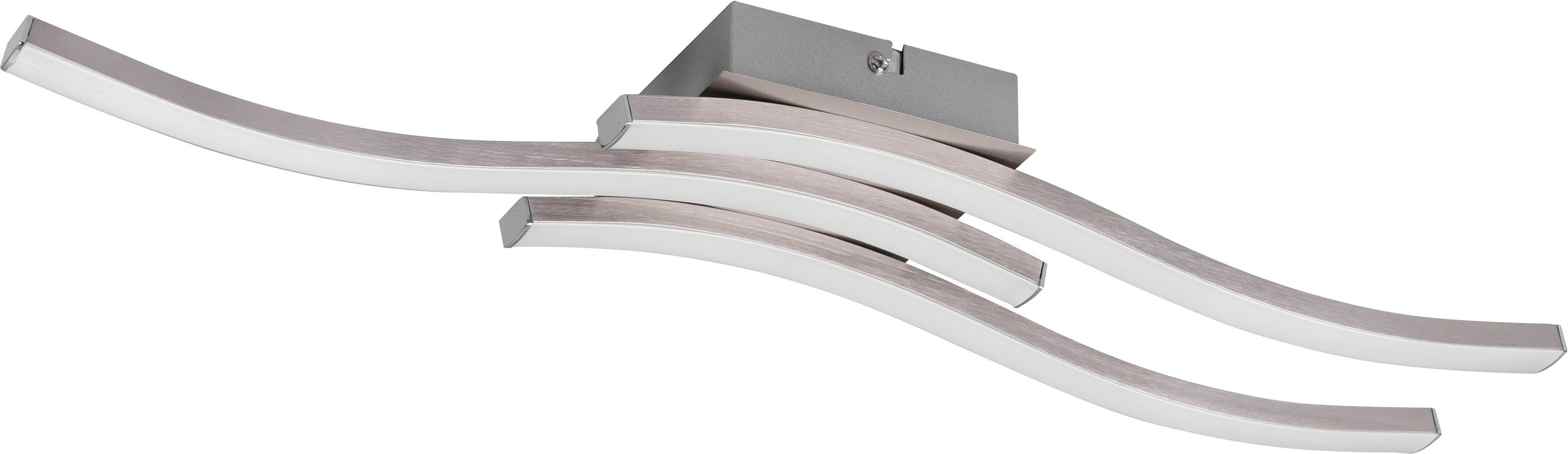 Reality Leuchten LED Deckenleuchte Route, LED fest integriert, Warmweiß, mo günstig online kaufen