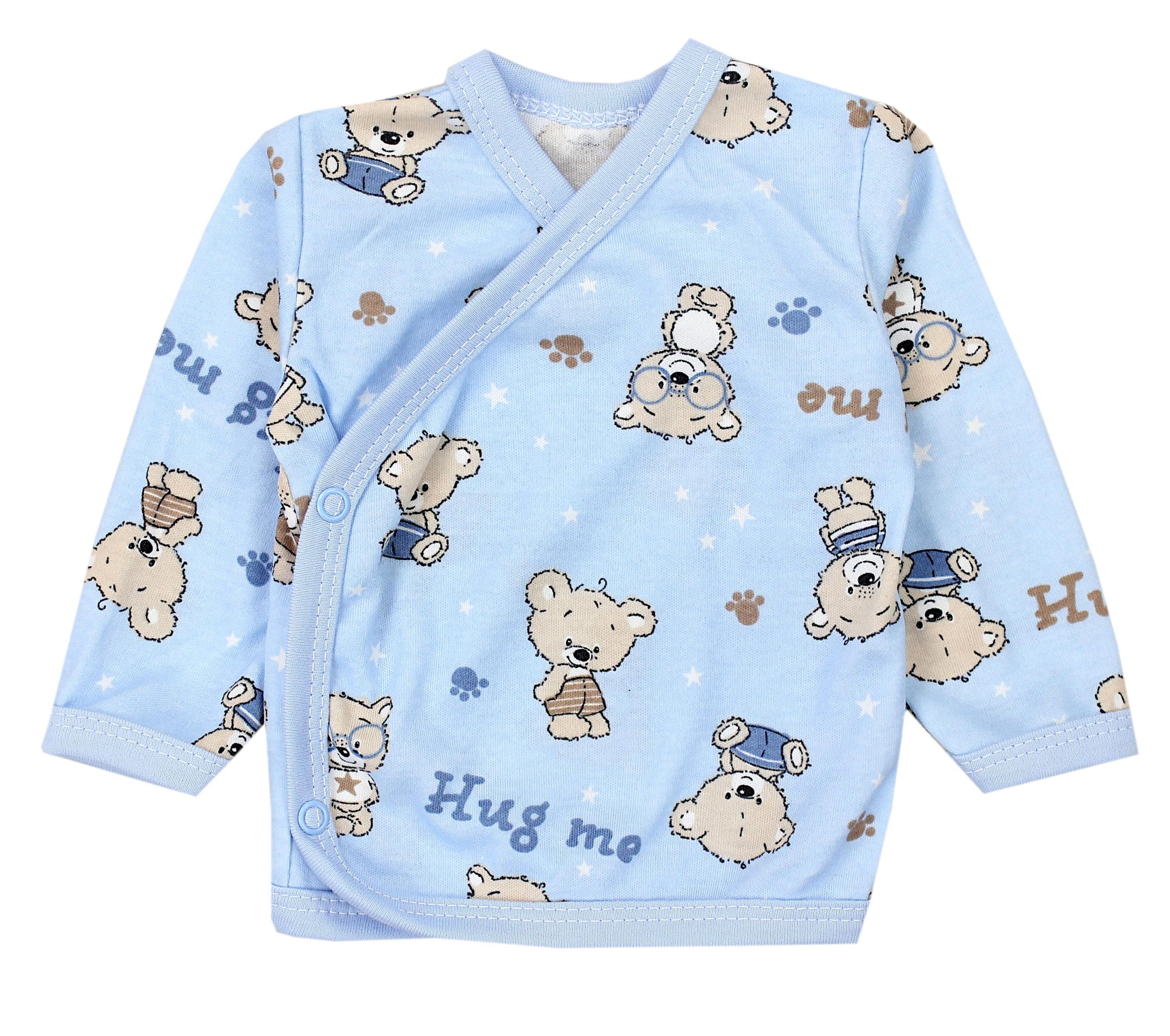 TupTam Wickelshirt TupTam Baby Jungen Langarm Wickelshirt Baumwolle 5er Set