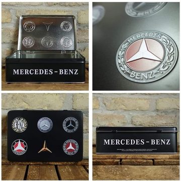 Nostalgic-Art Keksdose Vorratsdose Kaffeedose Frischhaltedose - Mercedes-Benz Logo