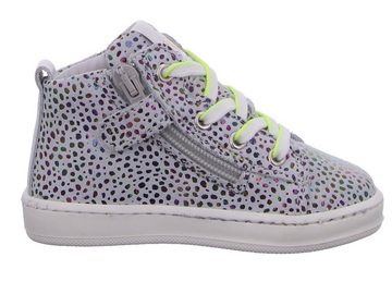 develab Girls Firststep Mid Cut Laces grau kombi Lauflernschuh